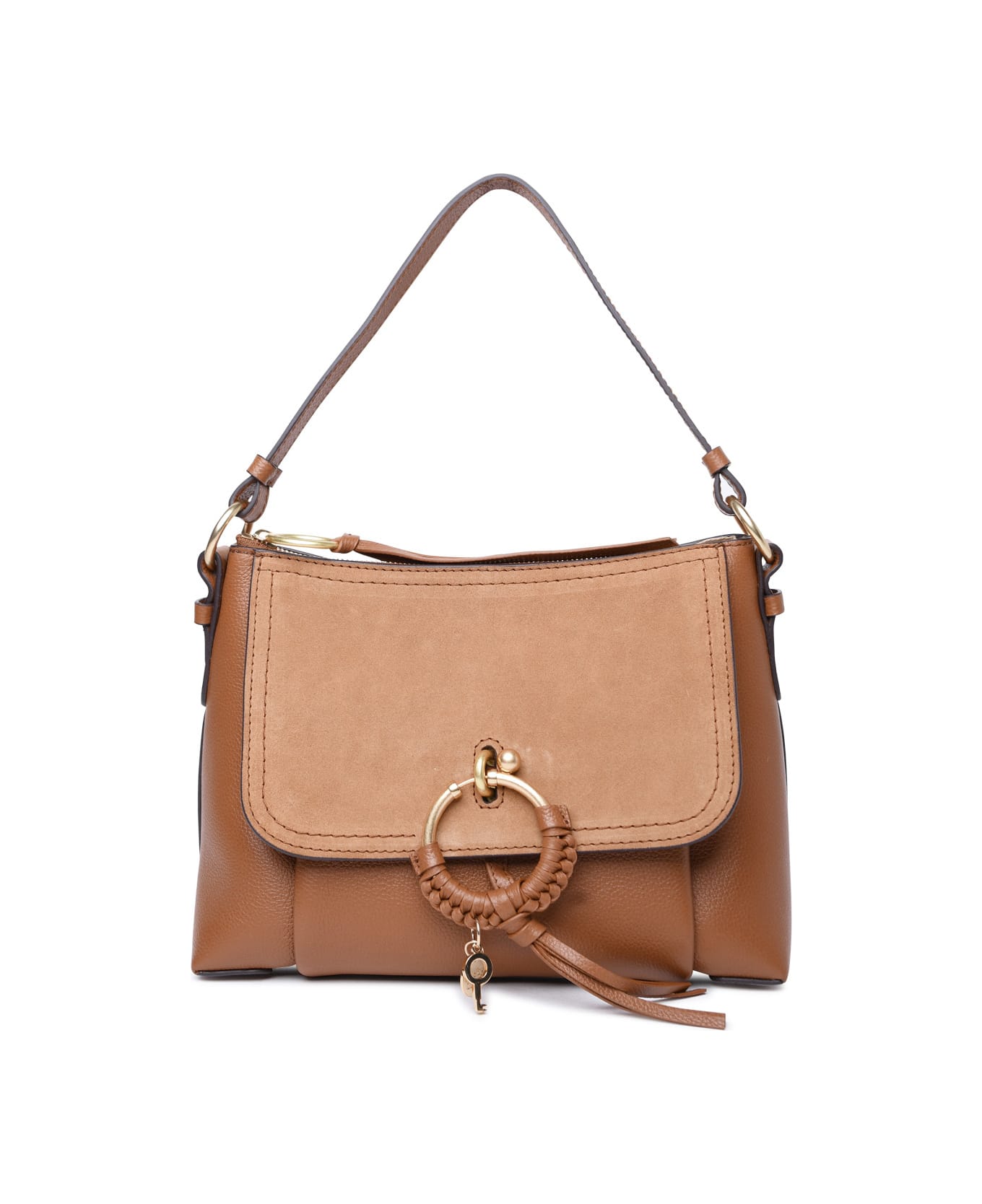 See by Chloé Small 'joan' Caramel Leather Bag - Brown トートバッグ