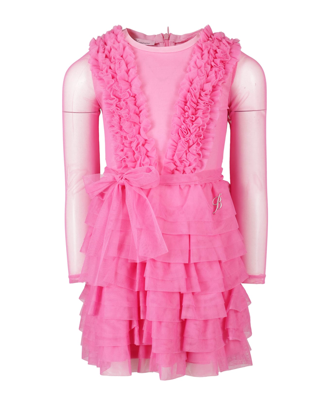 Miss Blumarine Jersey - Paradise Pink ワンピース＆ドレス