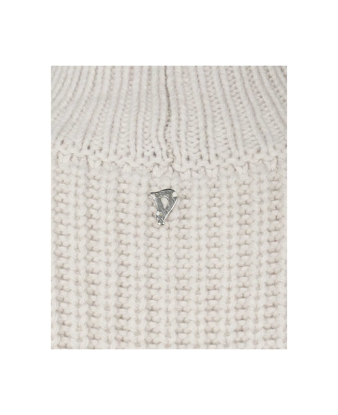 Dondup Wool And Cashmere Sweater - White