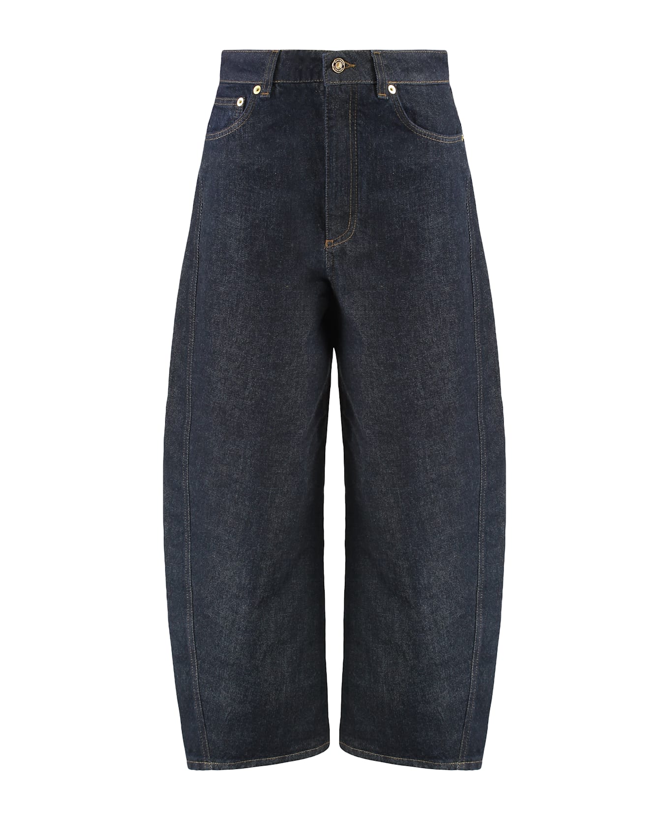 Givenchy Cocoon Cropped Jeans - Denim