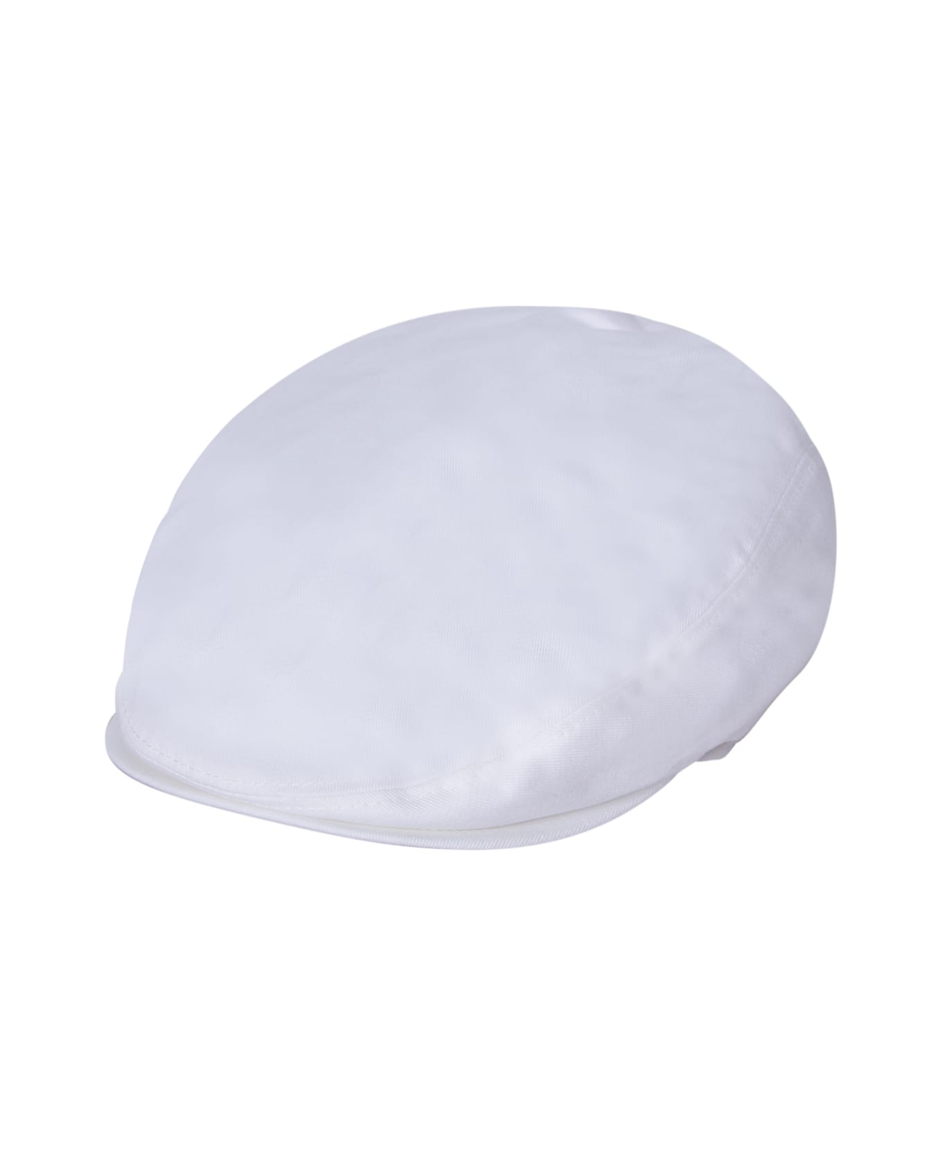 Dolce & Gabbana Visor Cream Hat - White