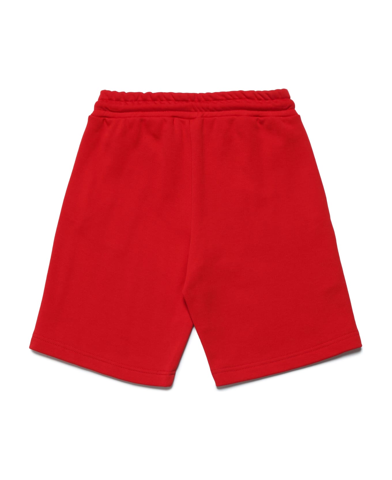 Diesel Pdadoind Shorts Diesel Red Cotton Shorts With Logo And Drawstring Waistband - Carnation red
