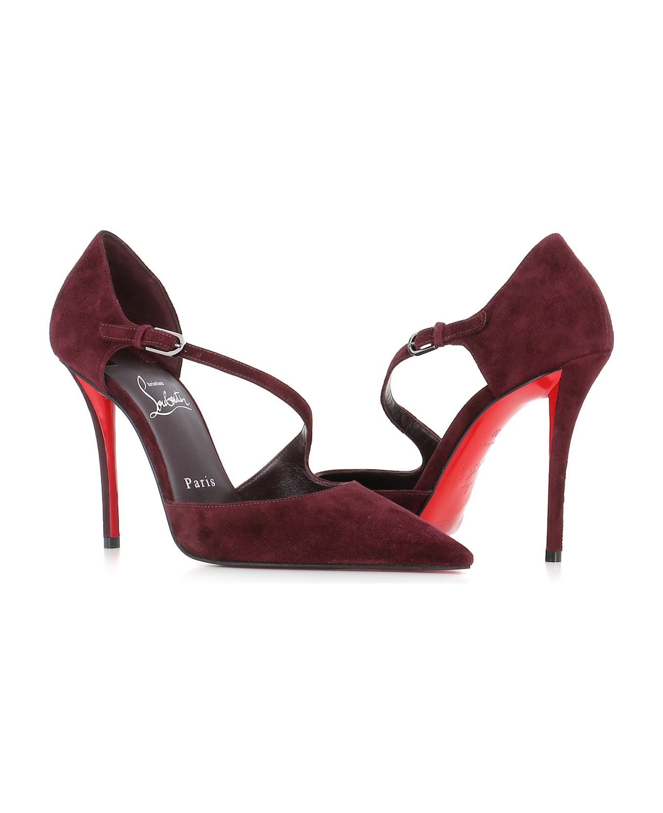 Christian Louboutin <strong
</strong
décolleté Miss Zyggyta 100 - Vinaccia