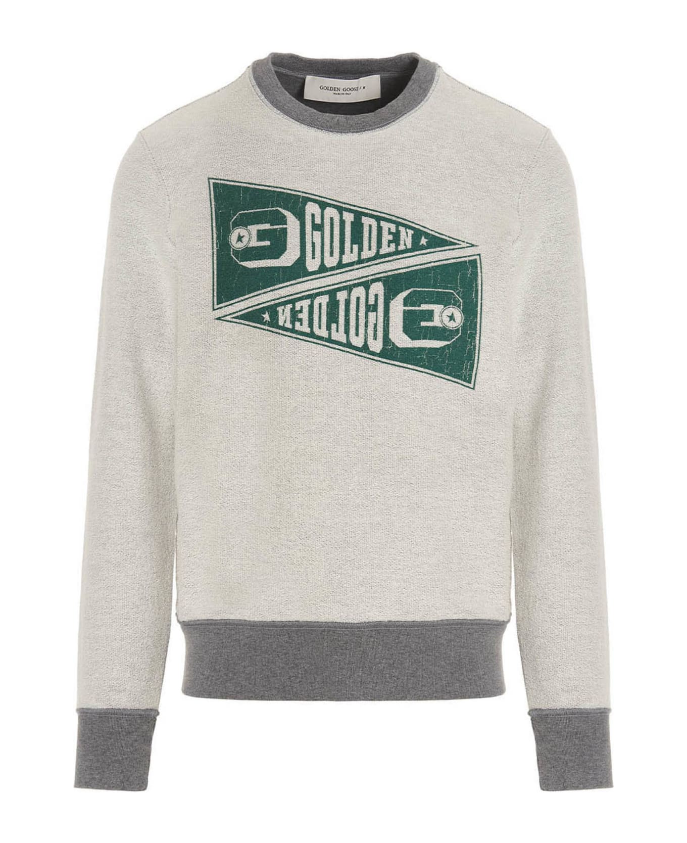 Golden Goose 'bandiera  Sweatshirt - Gray