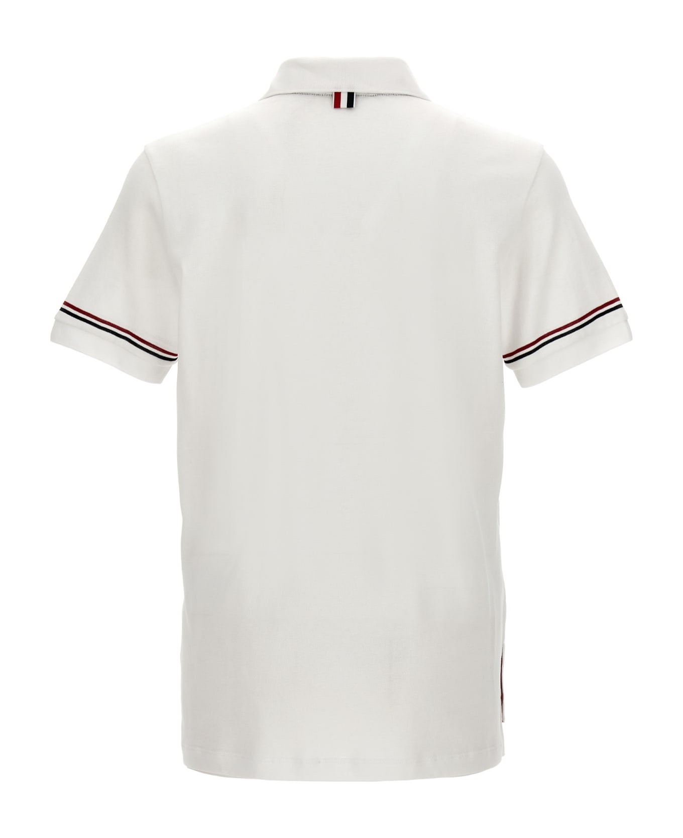 Thom Browne 'rwb' Polo Shirt - White