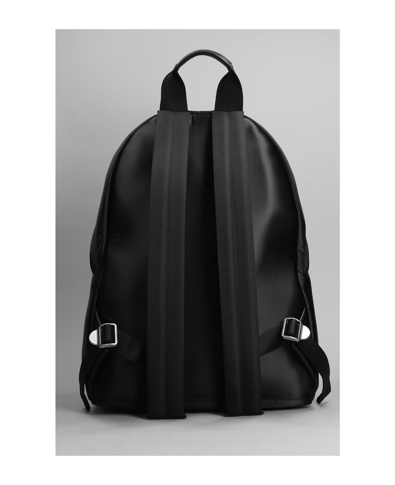 Palm Angels Backpack In Black Cotton - black