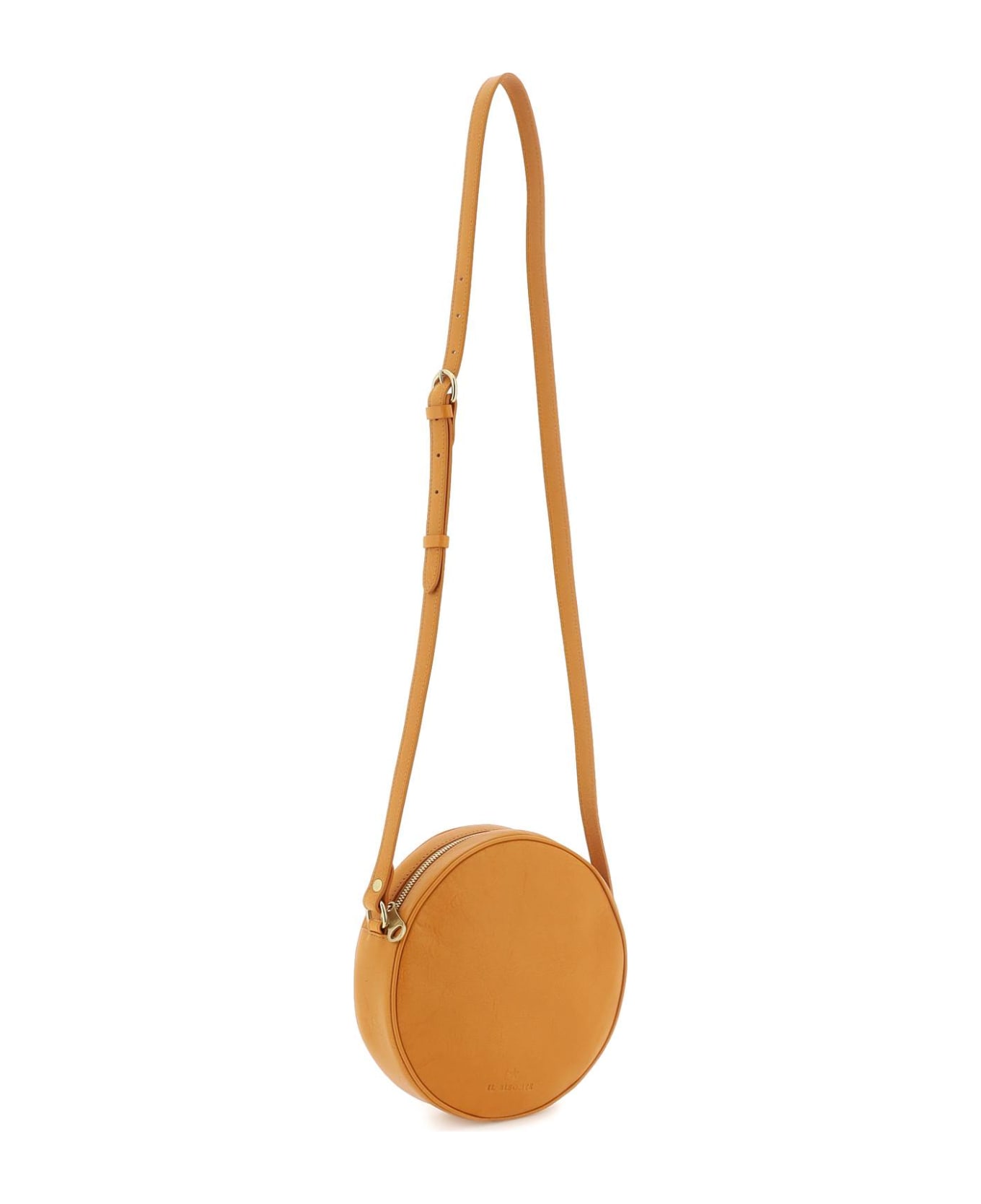 Il Bisonte Volonata Leather Crossbody Bag - MIELE (Orange)