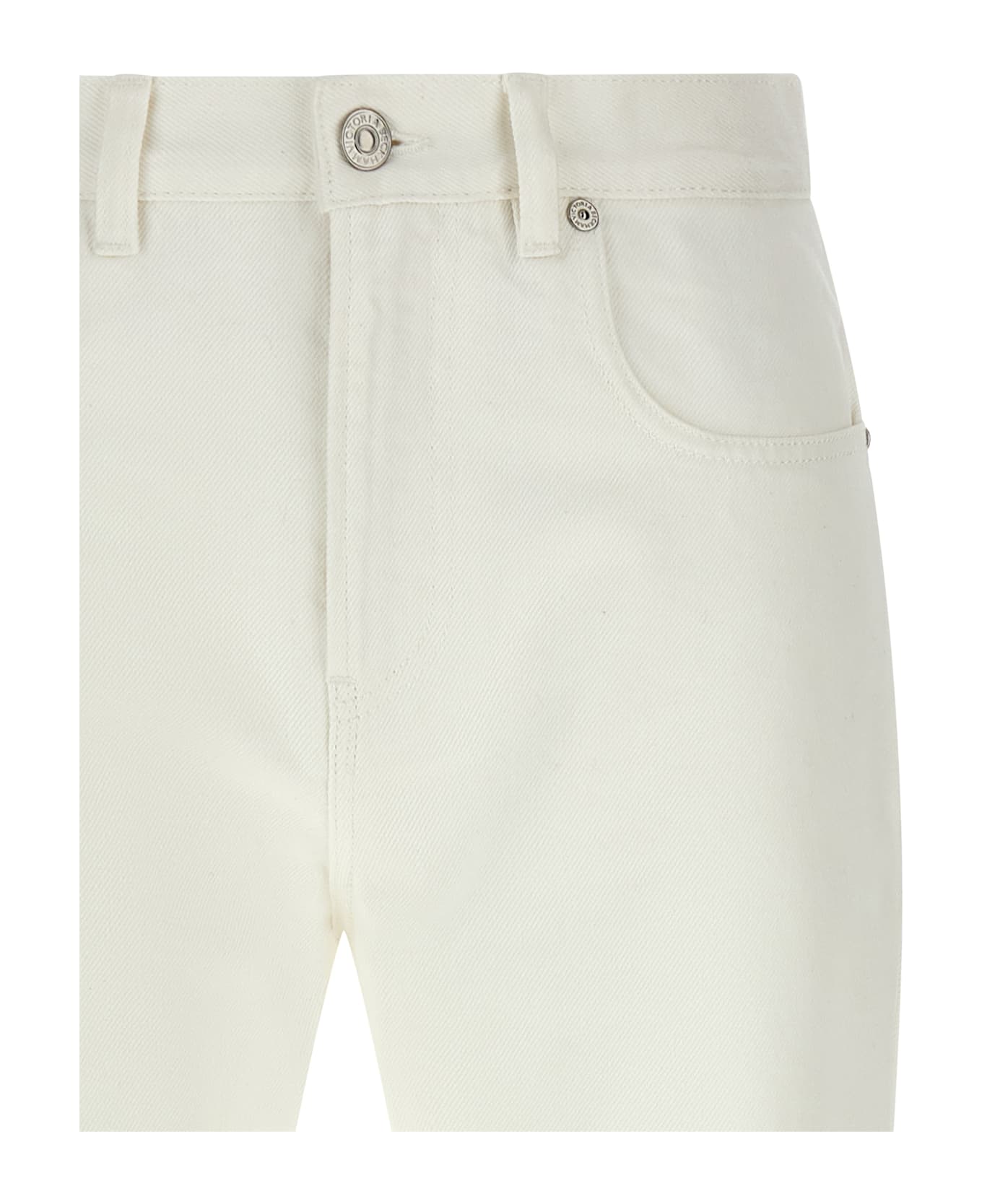 Victoria Beckham High Waist Jeans - White