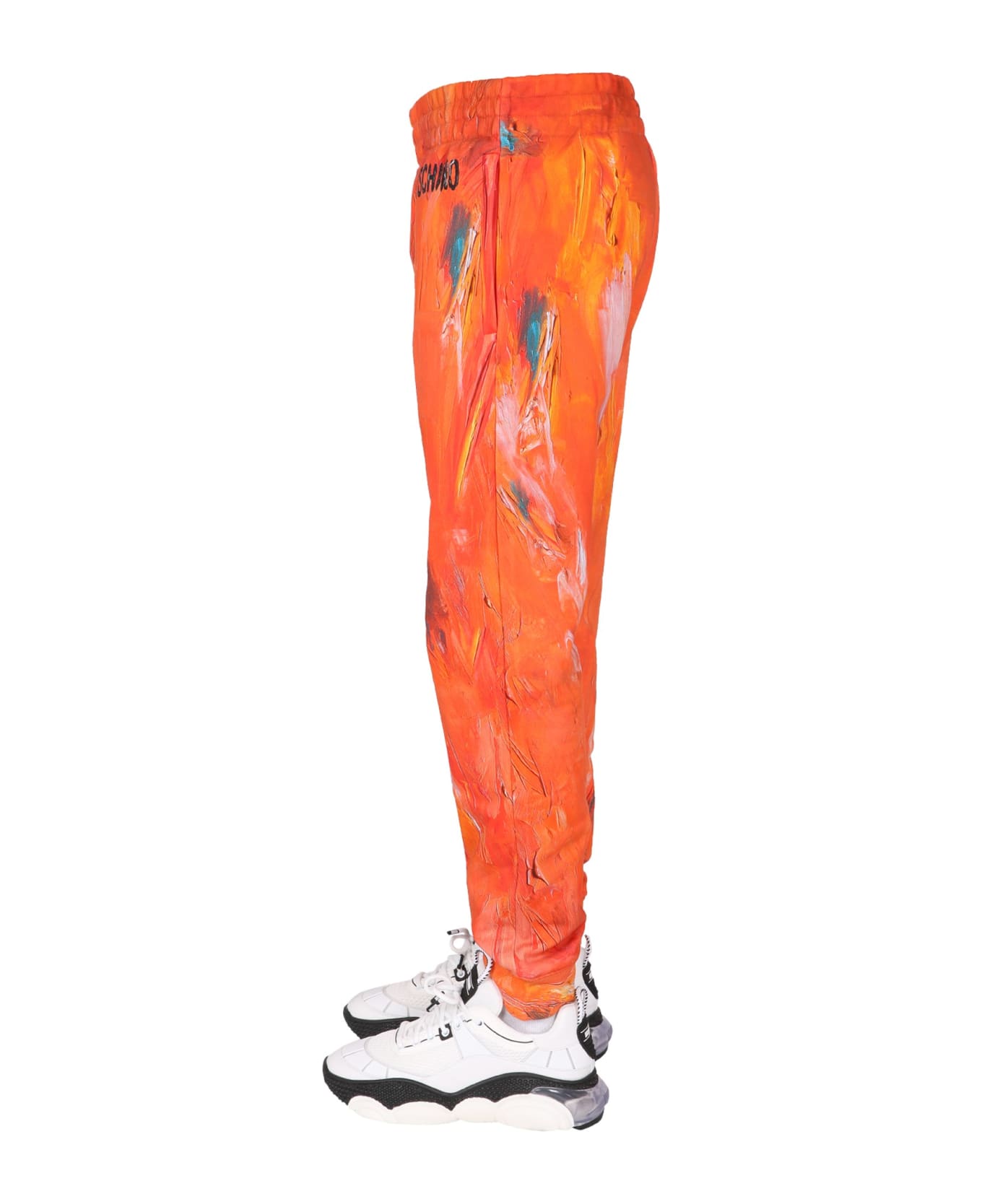 Moschino Painting Jogging Pants - ARANCIONE