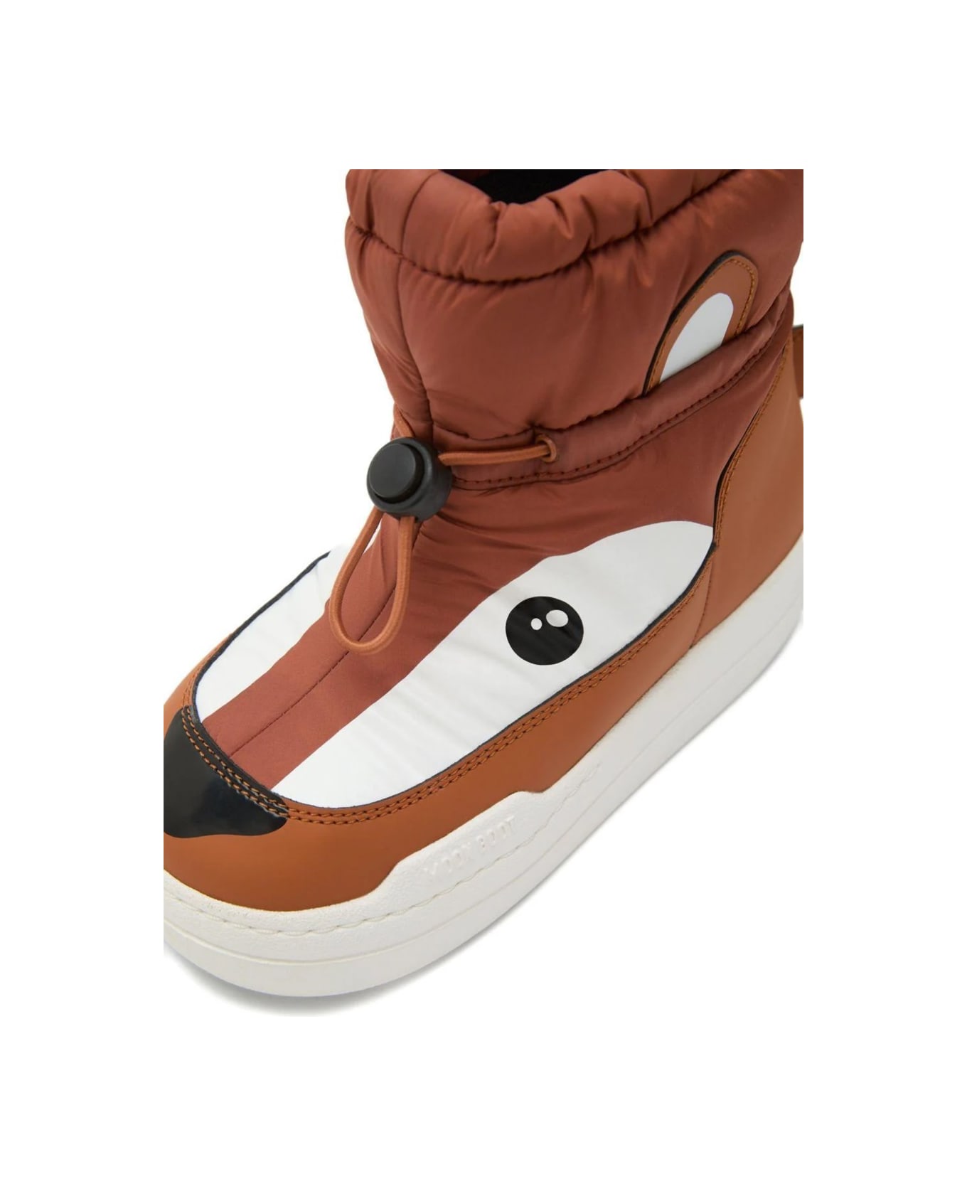 Moon Boot "jr Park Mid Animal" Boots - BROWN