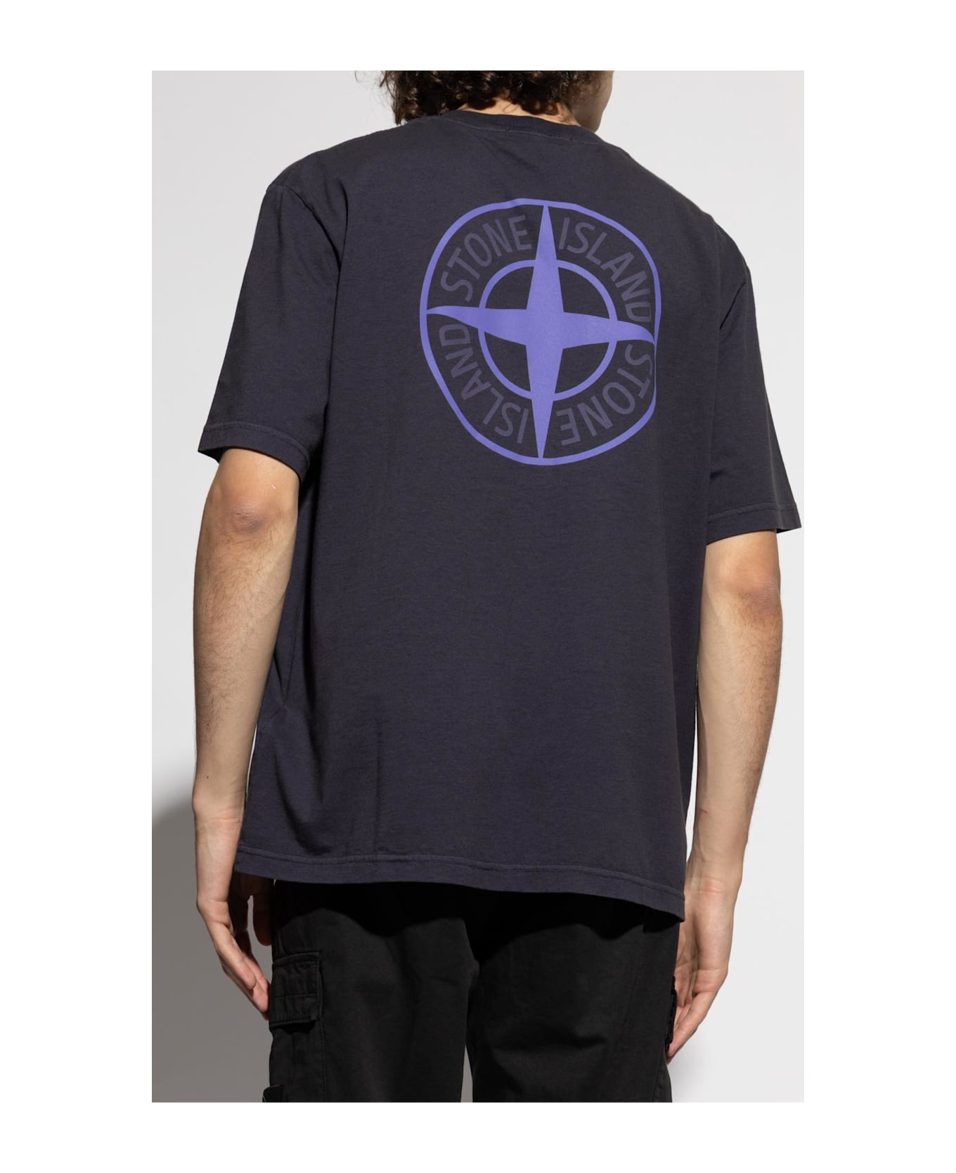 Stone Island T-shirt With Logo - INK