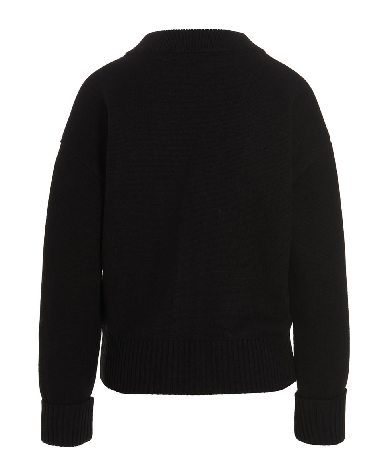 Ami Alexandre Mattiussi Adc Cardigan - BLACK