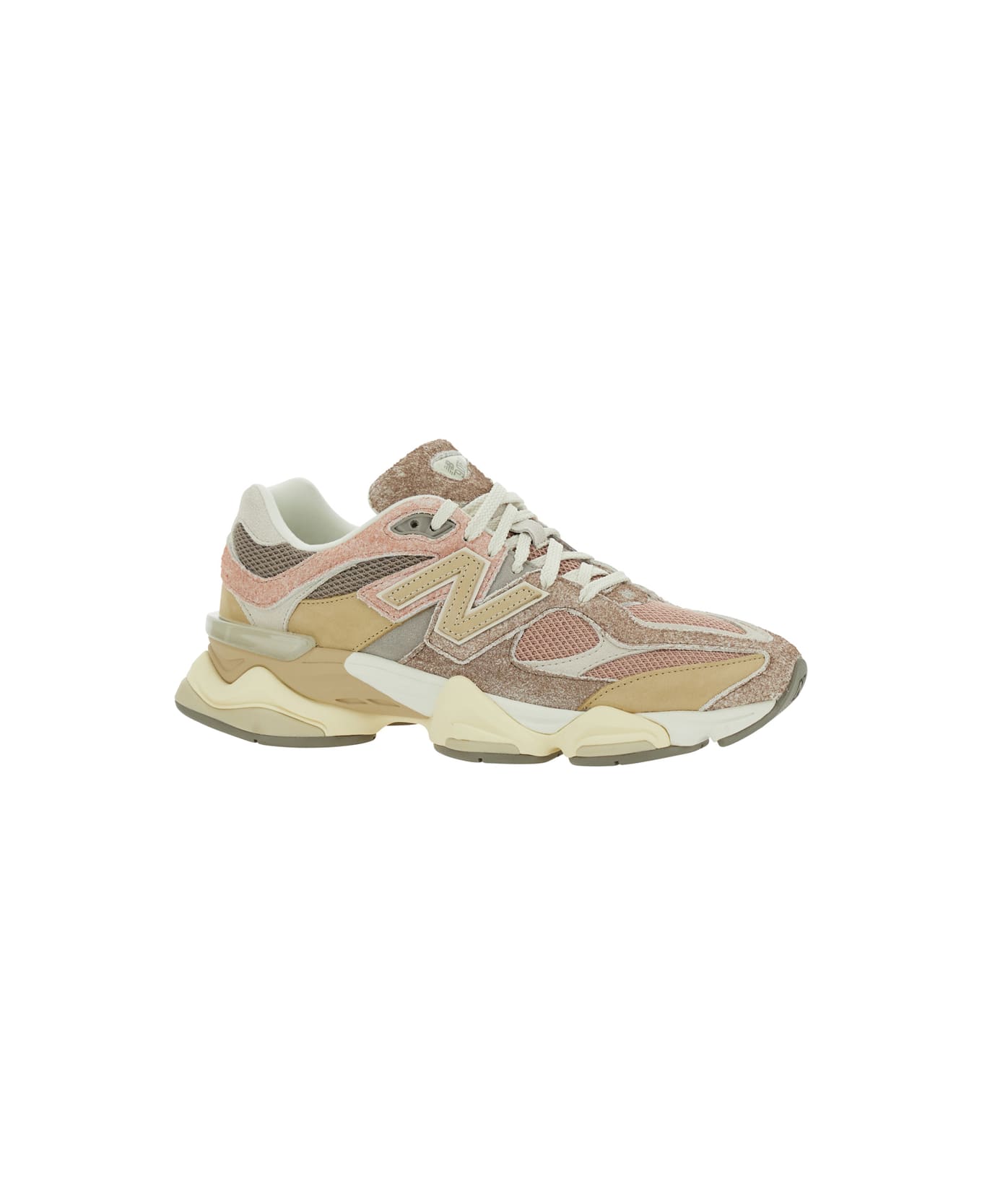 New Balance Multicolor Low Top Sneaker With Logo Detail On The Side In Suede And Tech Fabric Unisex - Multicolor