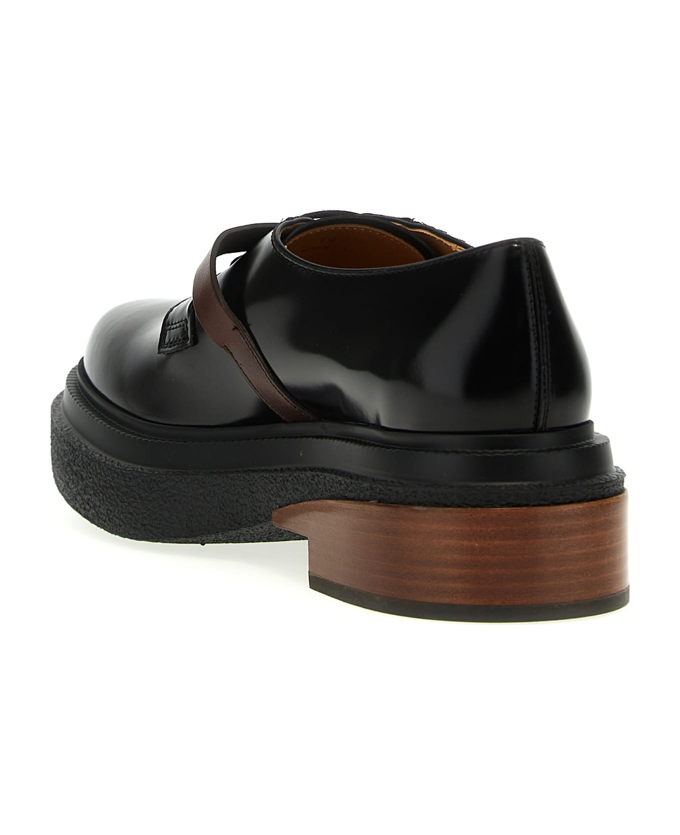 Tod's Leather Lace Up Shoes - Brown