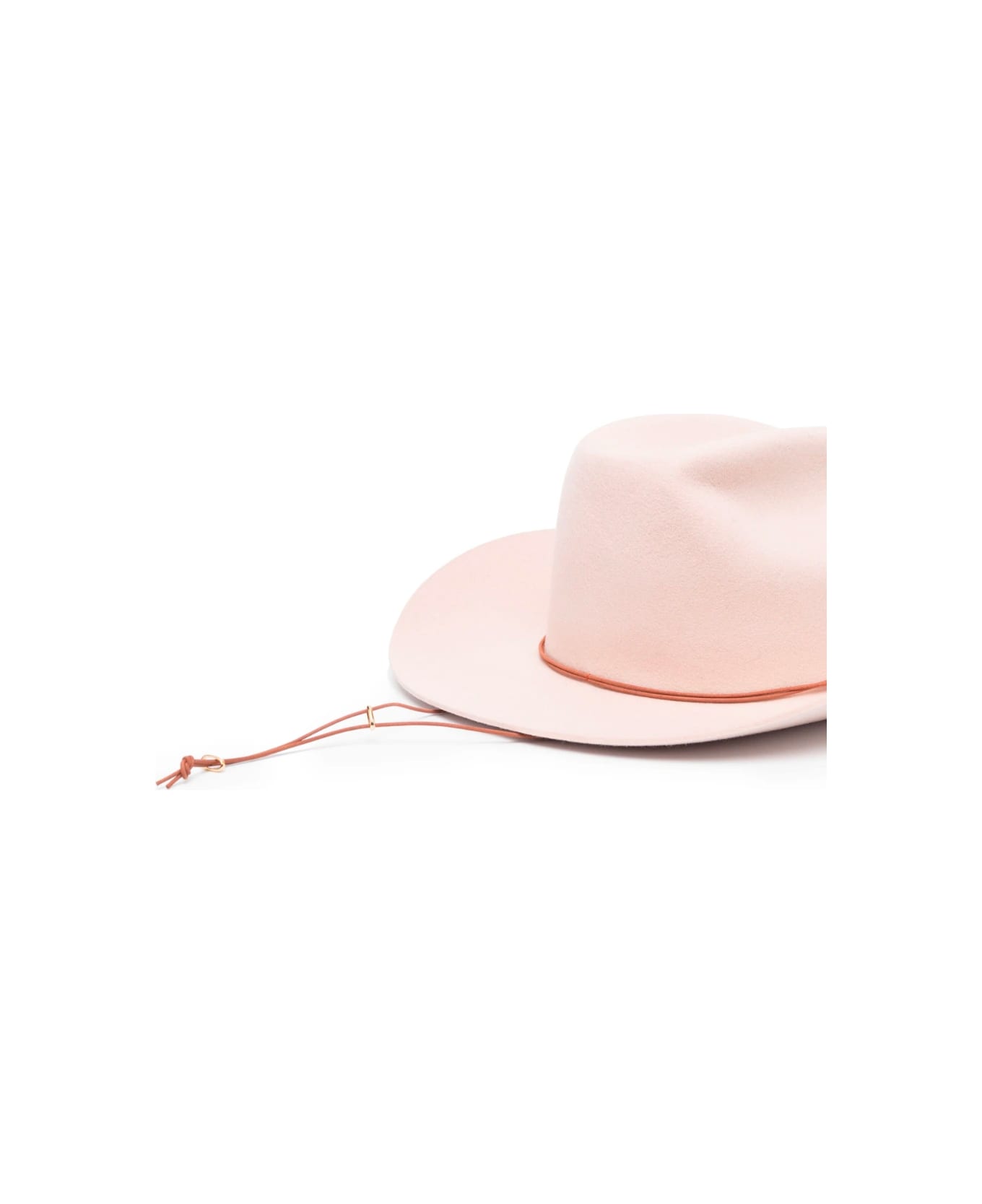 Van Palma Ezra Wool Hat - Baby Pink 帽子