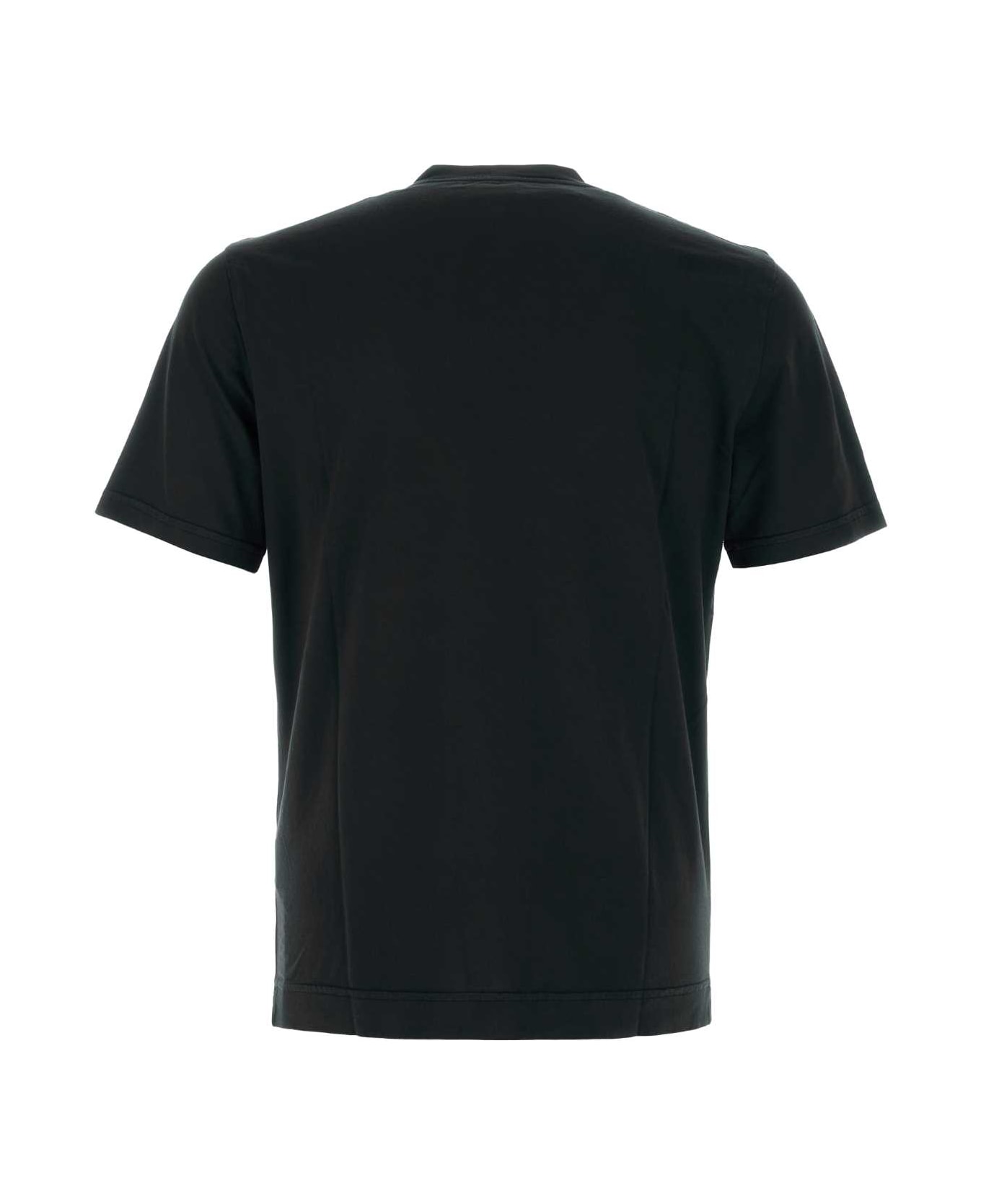 Fedeli Black Cotton T-shirt - 36