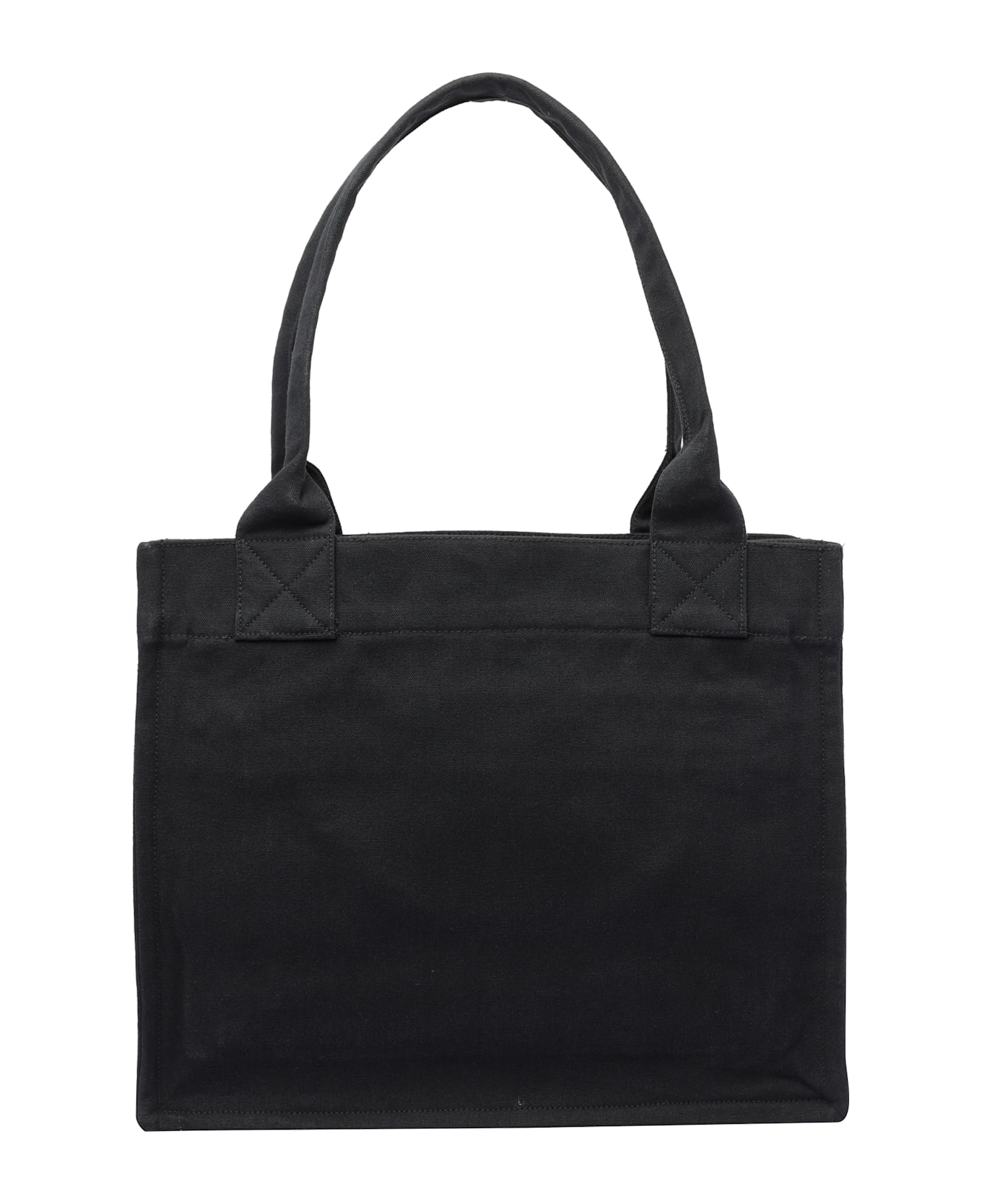 Ganni Shopper Banana Print Tote Bag - Black