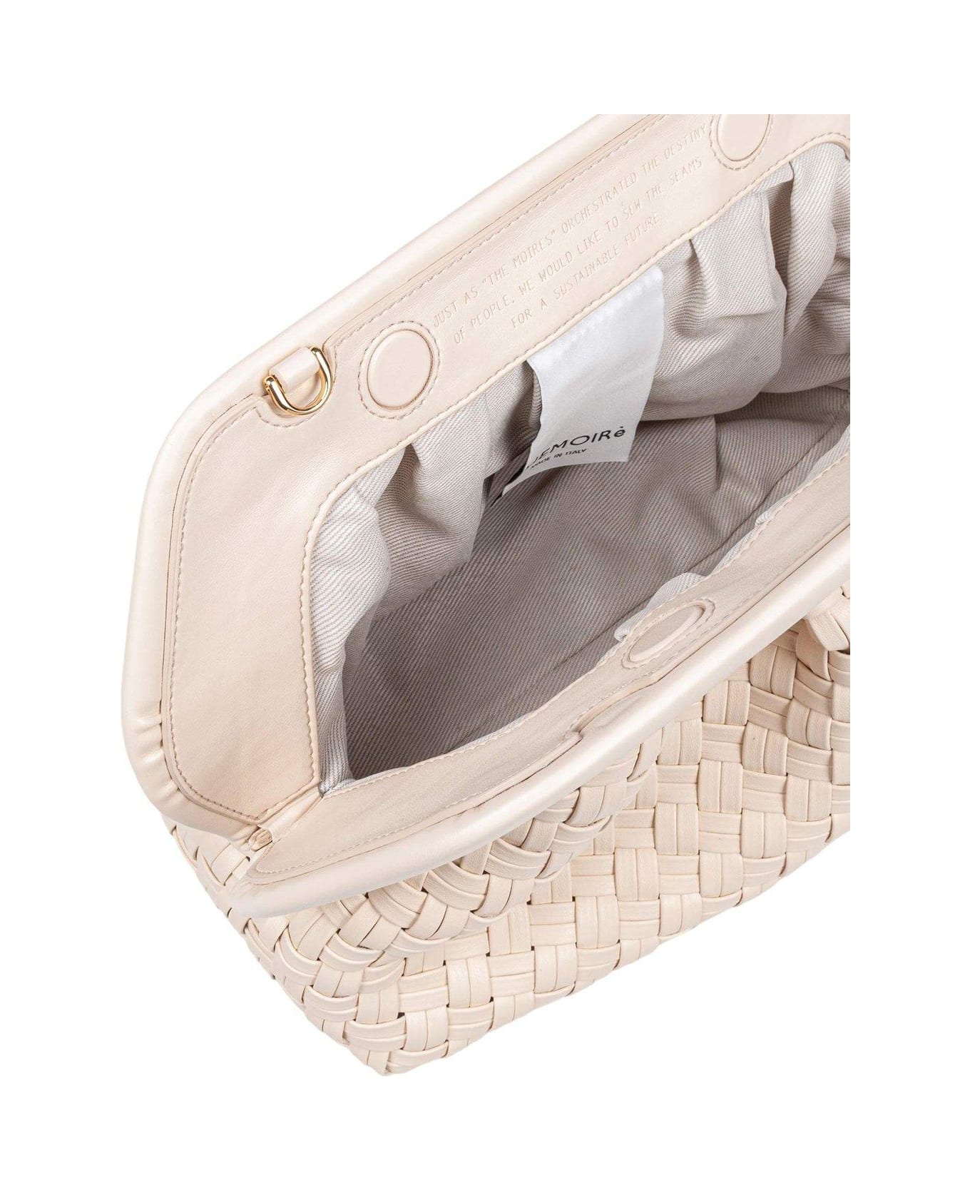 THEMOIRè Bios Strapped Clutch Bag - IVORY