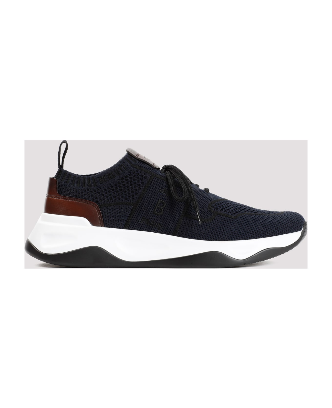 Berluti Knit Sneakers - Navy