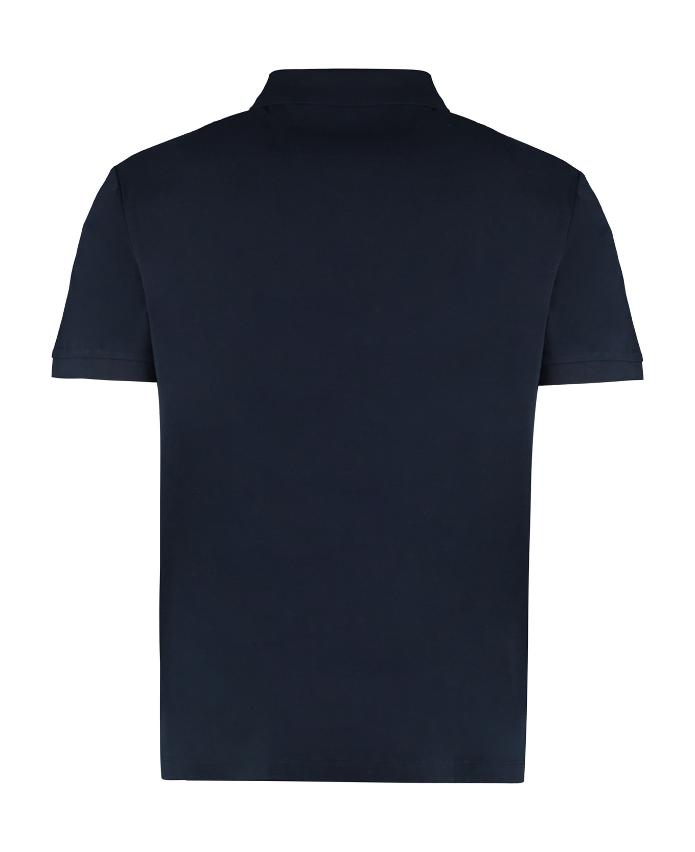 Hugo Boss Short Sleeve Cotton Polo Shirt - blue