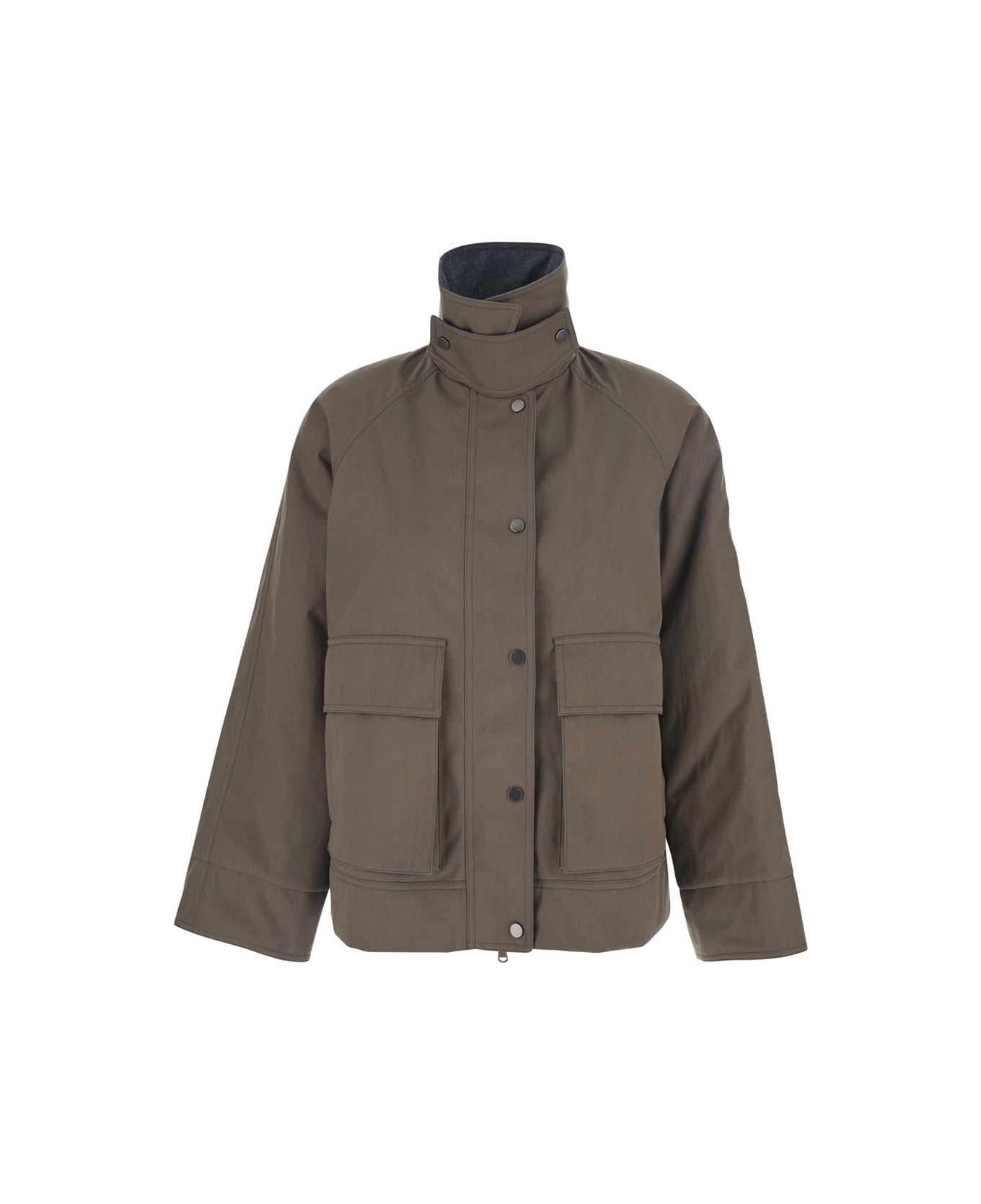 Brunello Cucinelli Outwear Sportivo - Grey
