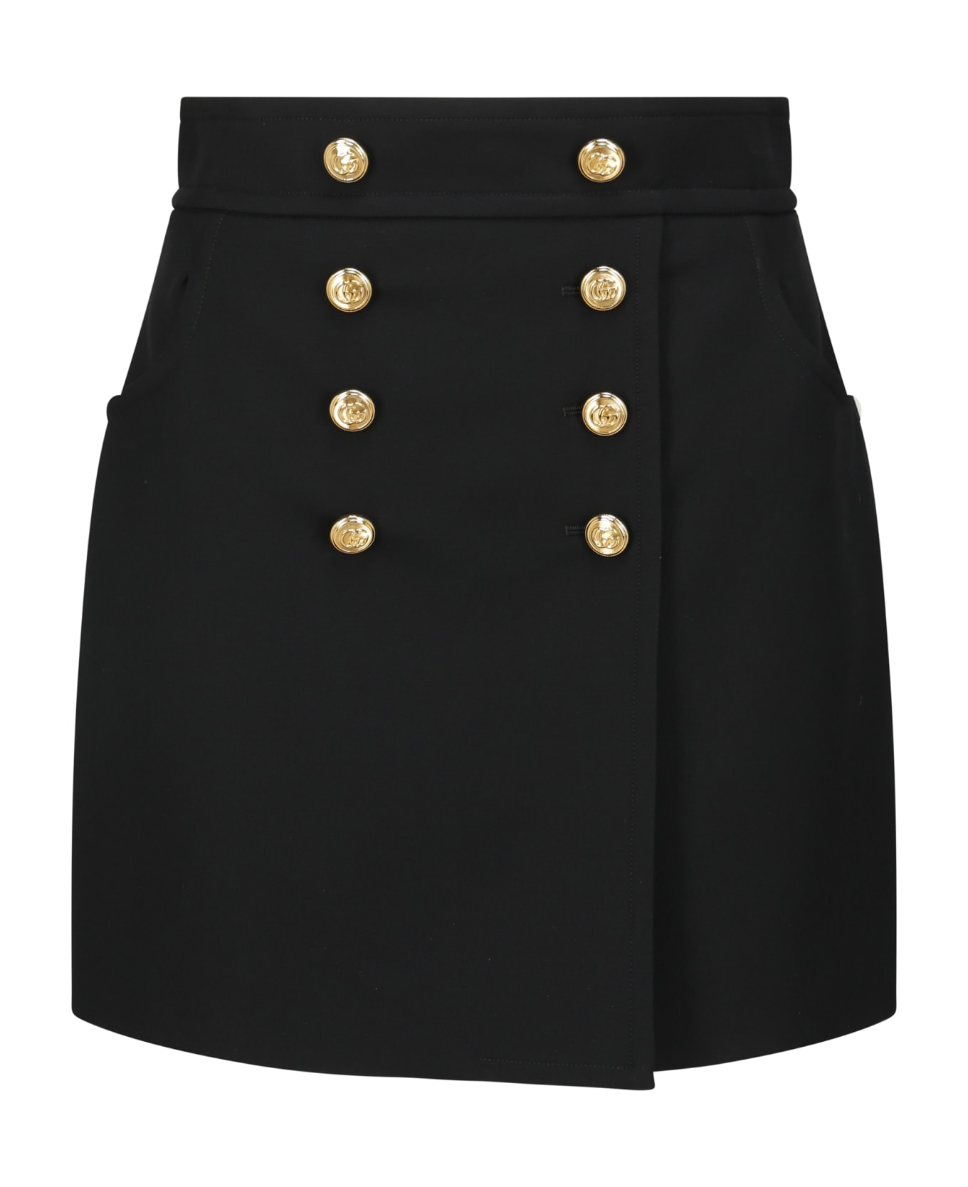 Gucci Mini Skirt - Black スカート