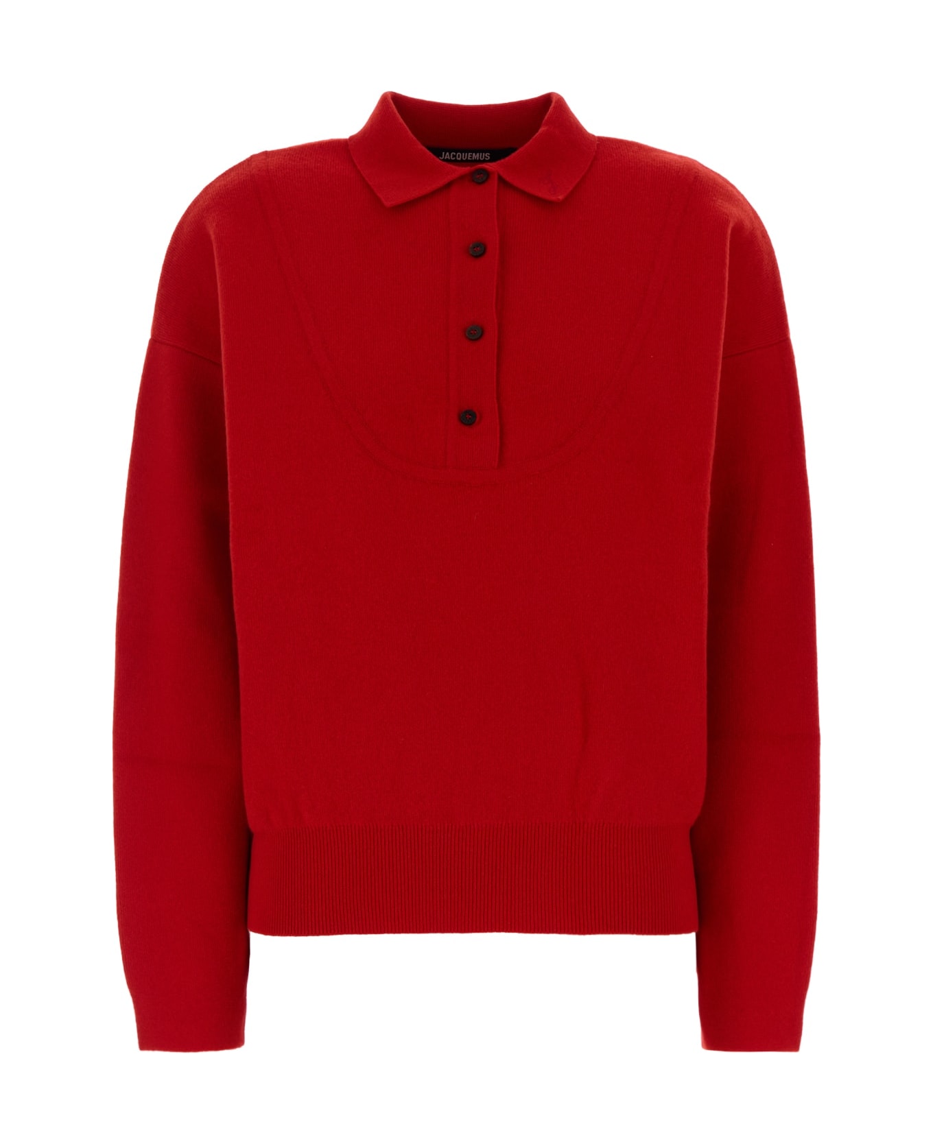 Jacquemus La Maille Vareuse Pallone - RED
