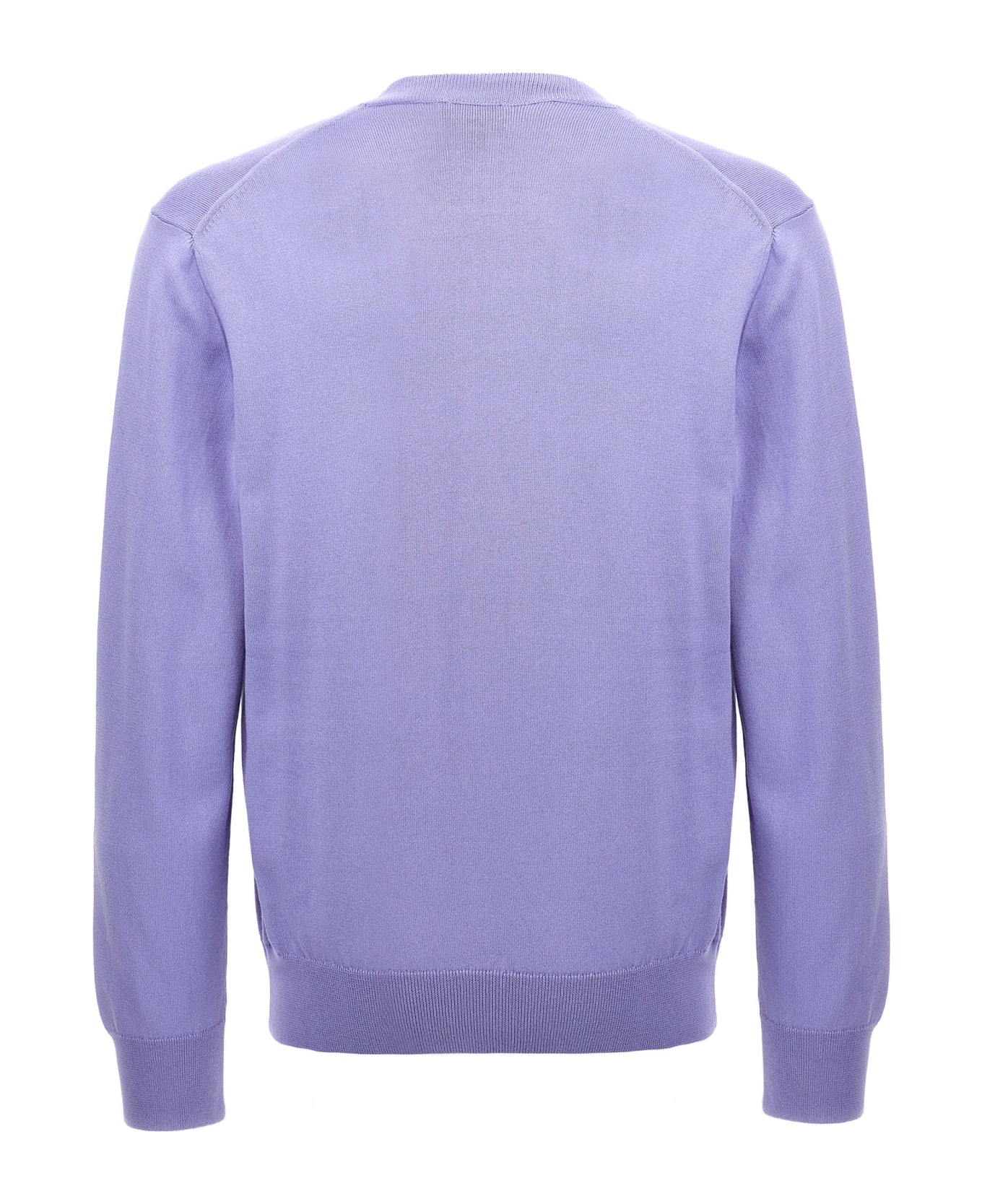 A.P.C. Melville Cotton Knit Sweater - Purple