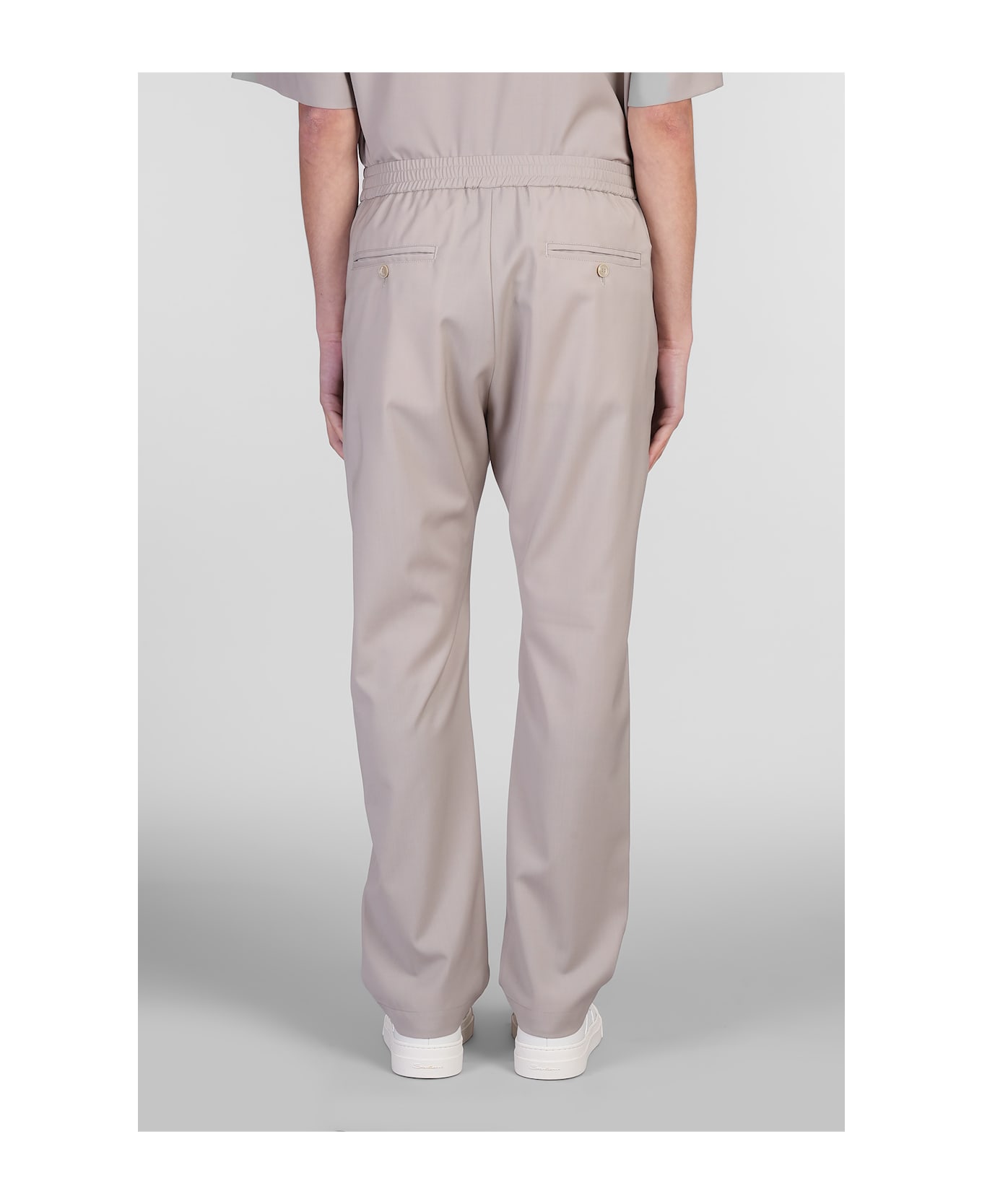 Barena Riobarbo Pants In Beige Wool - beige ボトムス