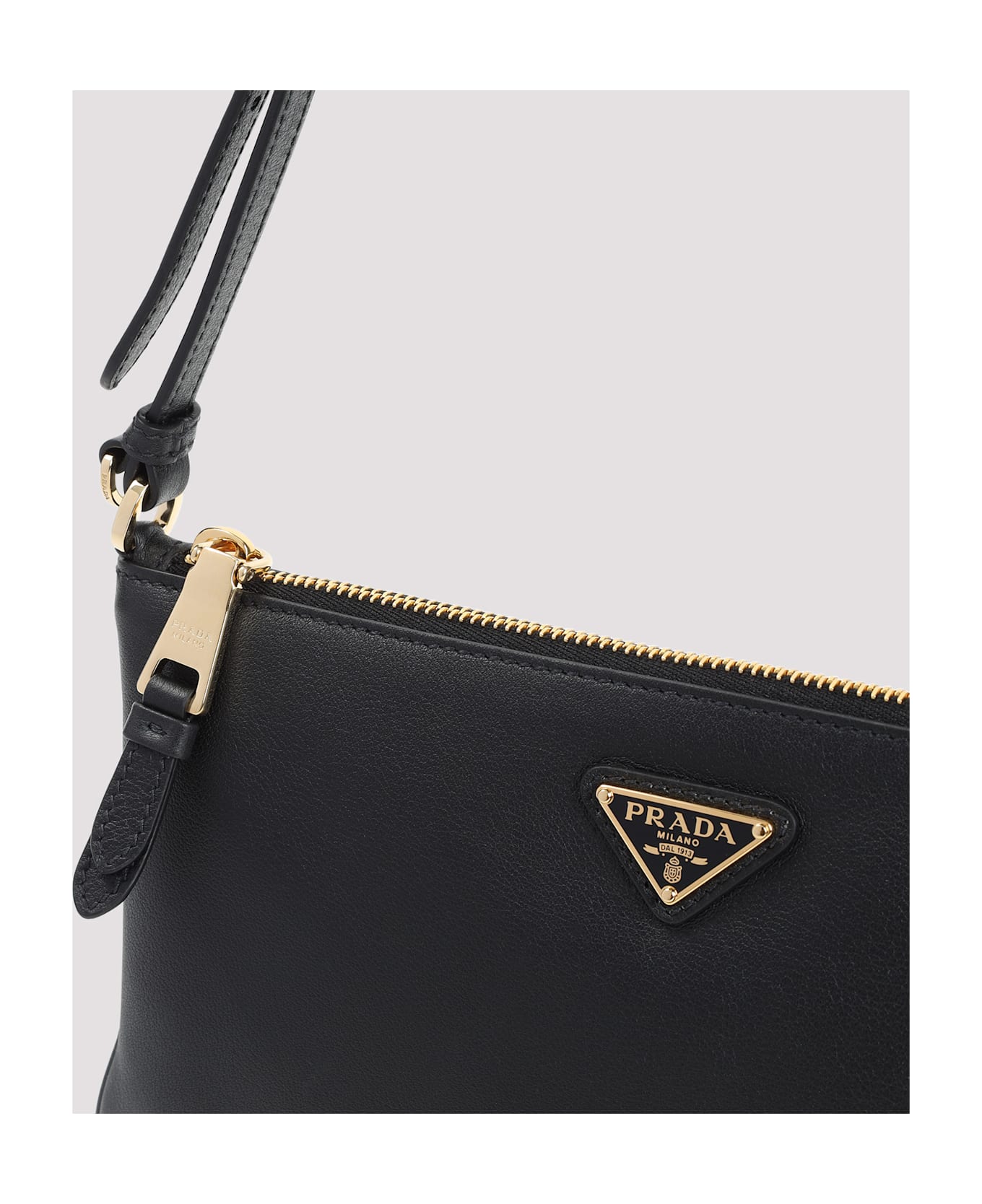 プラダ Prada Soft Gain Flat Shoulder Bag Prada Soft Gain Flat Shoulder Bag | italist