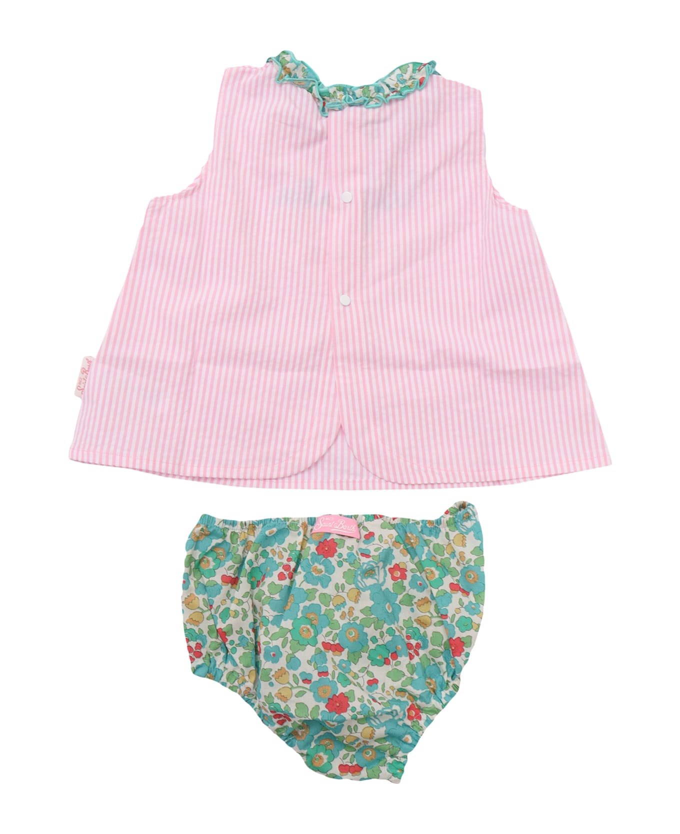 MC2 Saint Barth Enfant Set Top & Culottes - MULTICOLOR