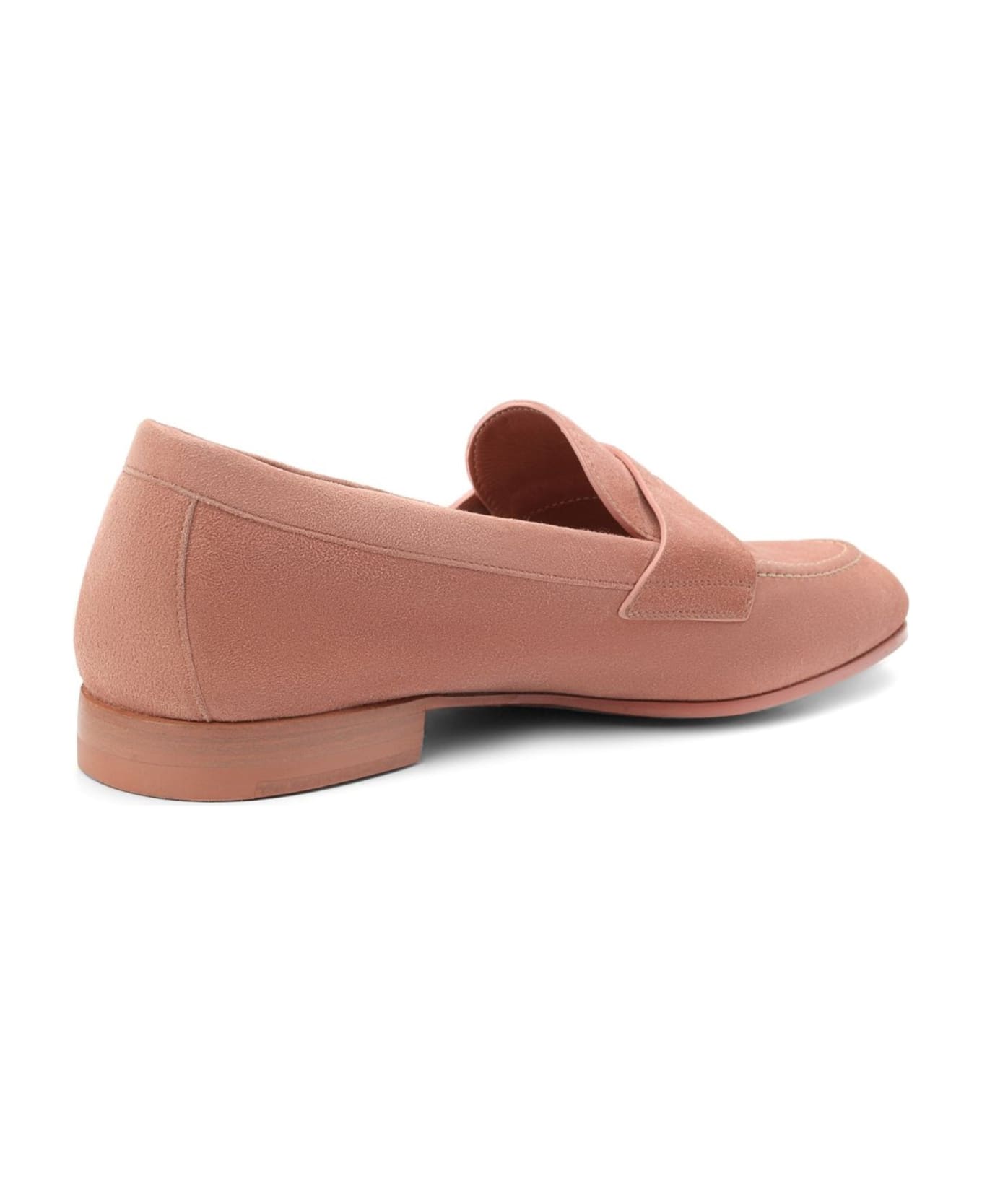 Santoni Suede Loafers - Pink