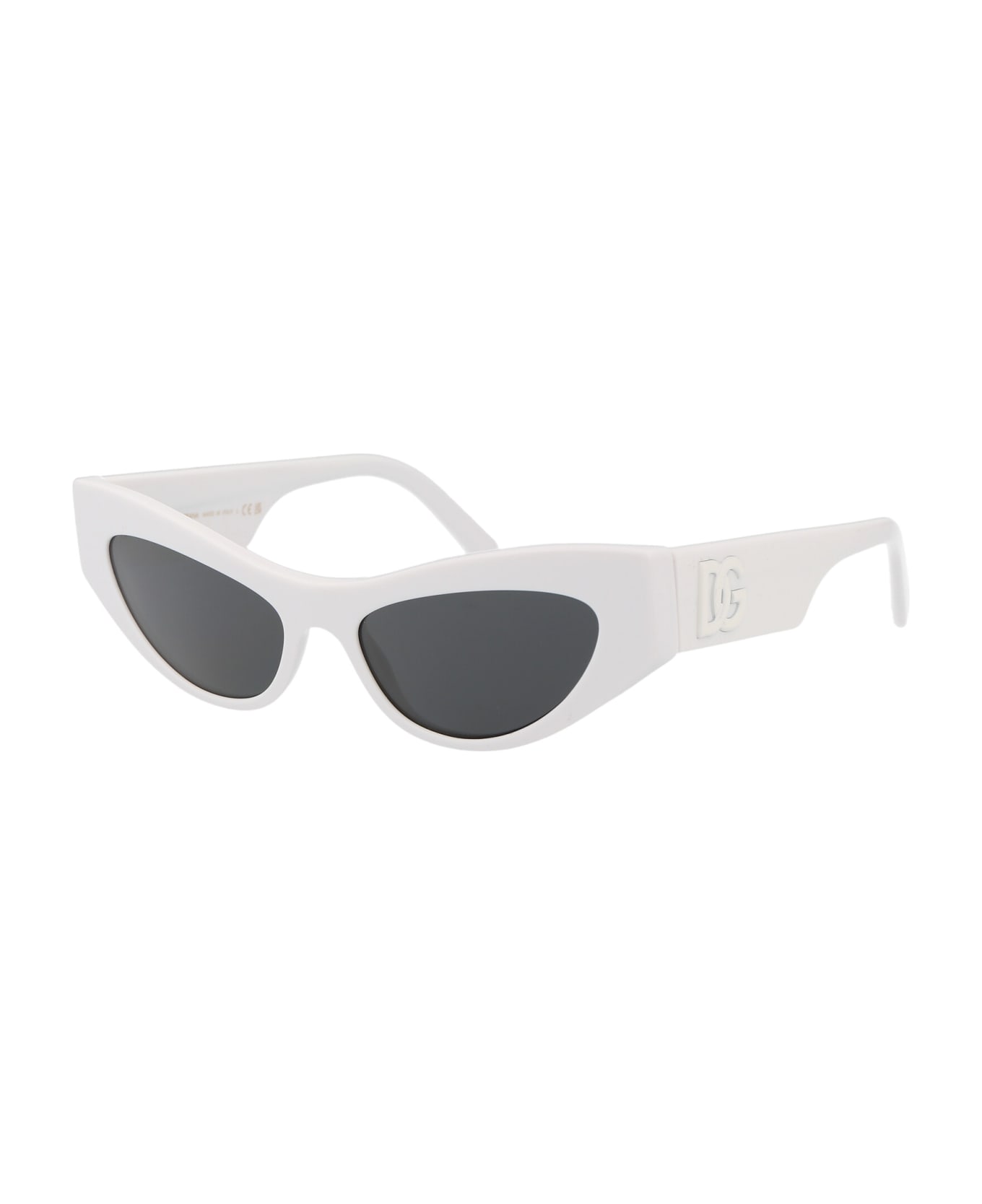 Dolce & Gabbana Eyewear 0dg4450 Sunglasses - 331287 White