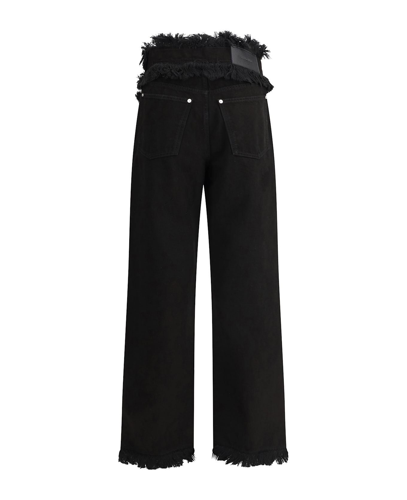 Ferragamo Frayed Edges Jeans