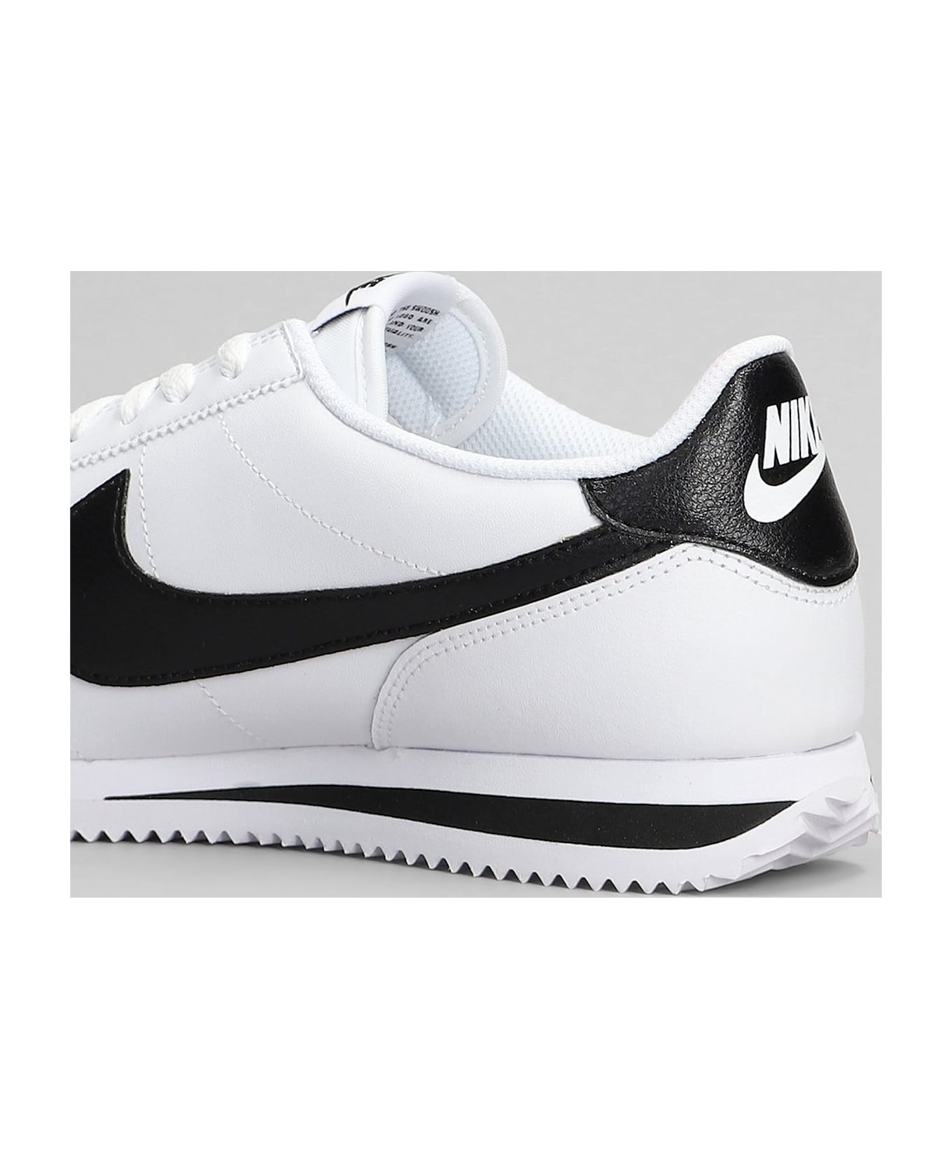 Nike Cortez Sneakers In White Leather - white