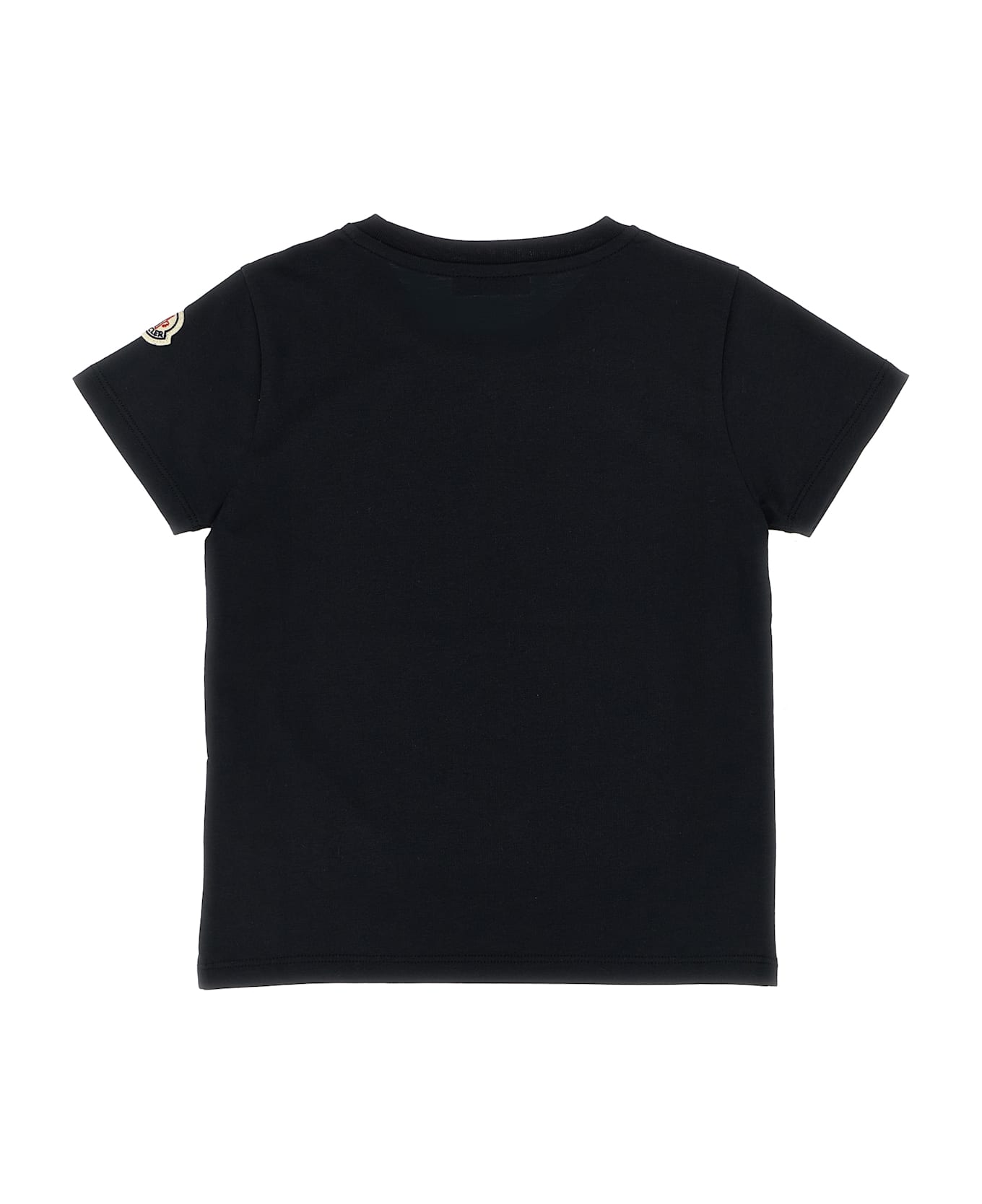 Moncler Sequins Logo T-shirt - Black  