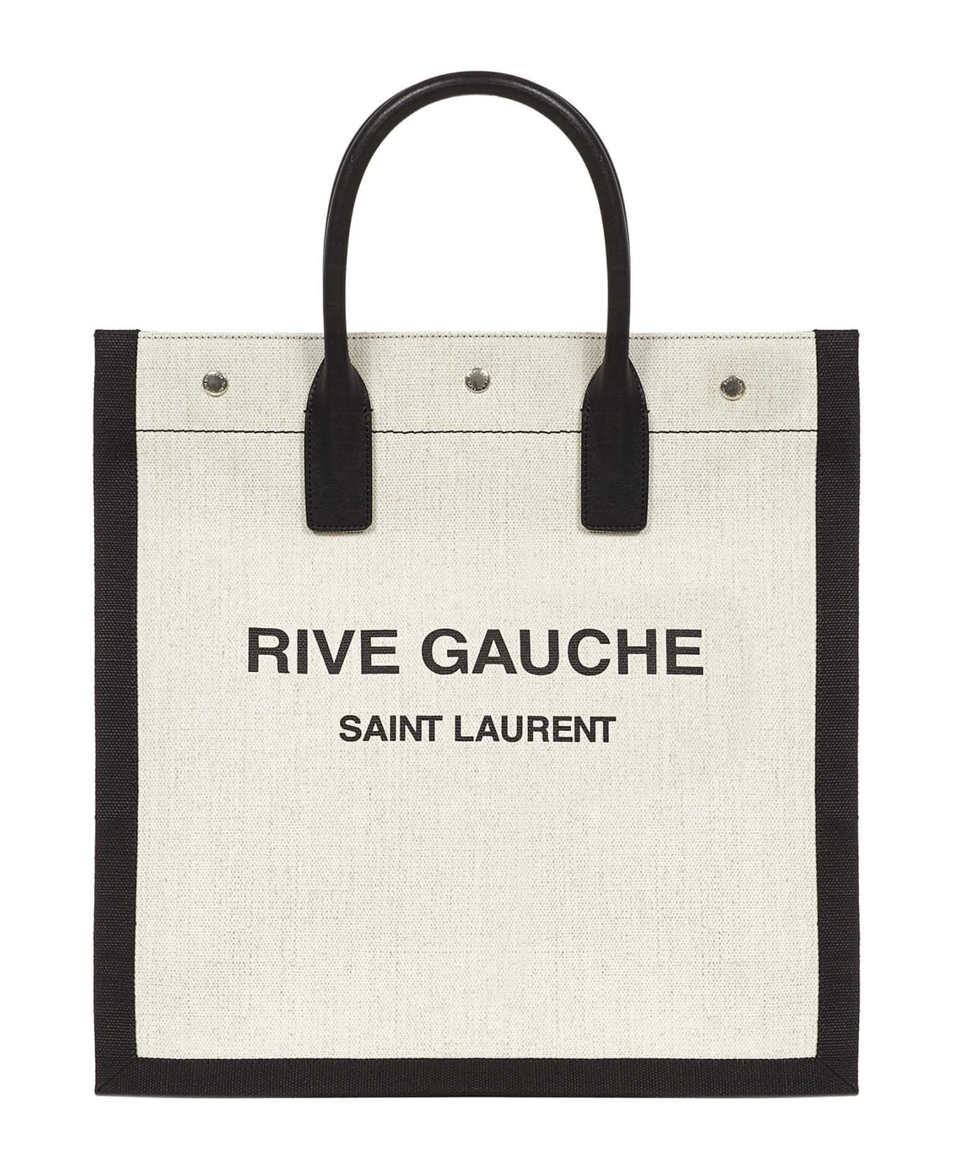 Saint Laurent City Mini Rive Gauche Backpack in White