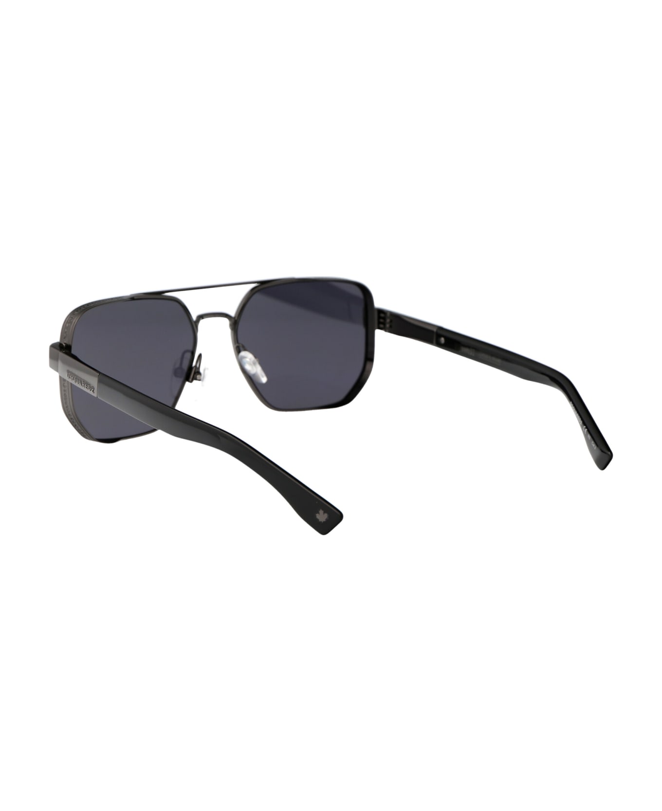 Dsquared2 Eyewear D2 0083/s Sunglasses - V81IR DARK RUTHENIUM BLACK サングラス