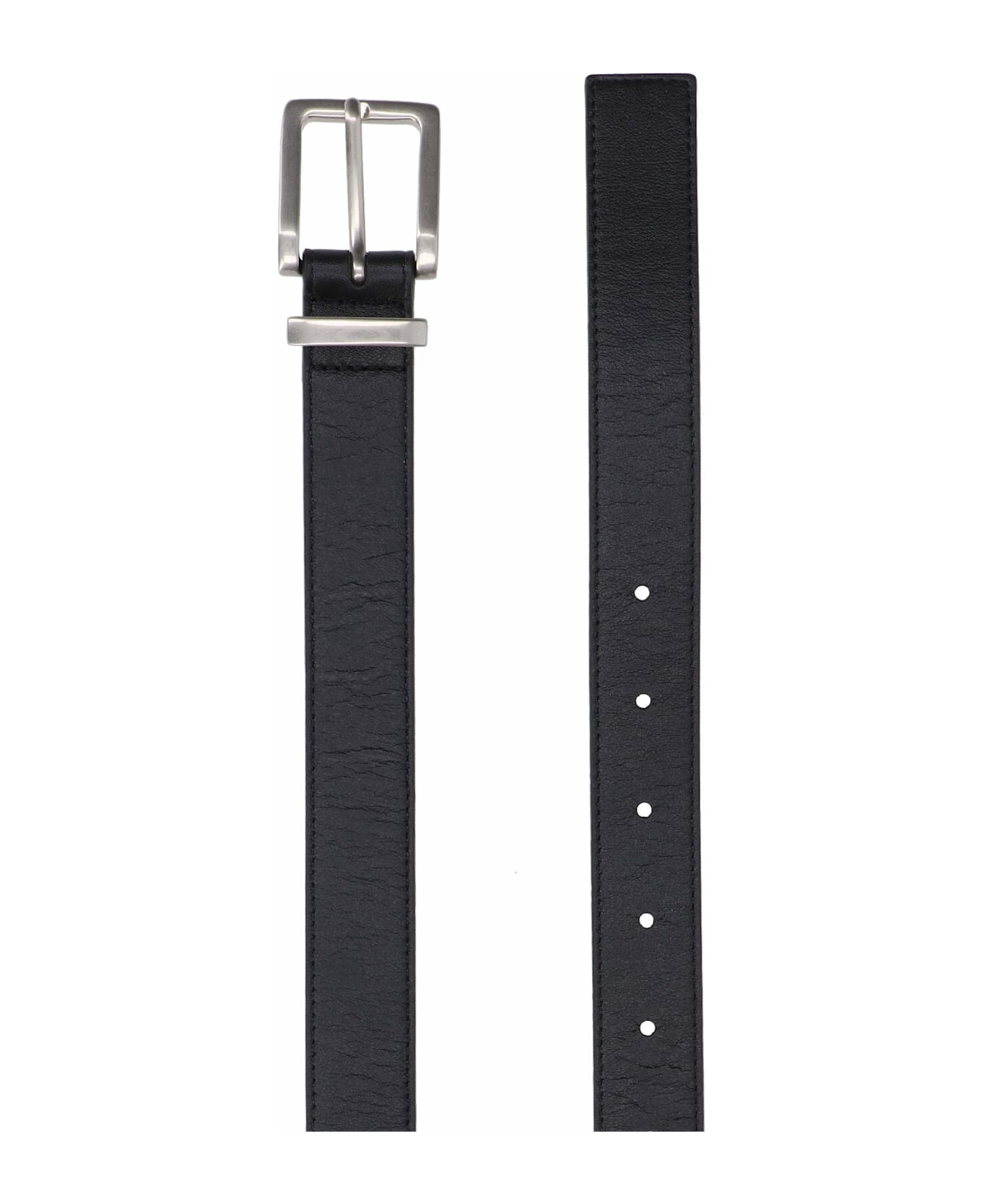 Tonywack Leather Belt - Black  