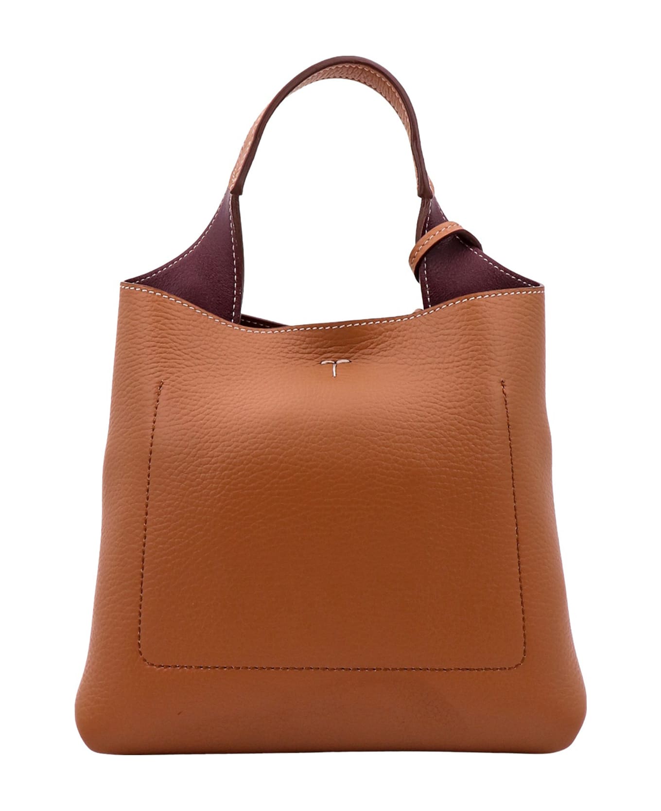 Tod
s Leather Handbag - Saddle Brown