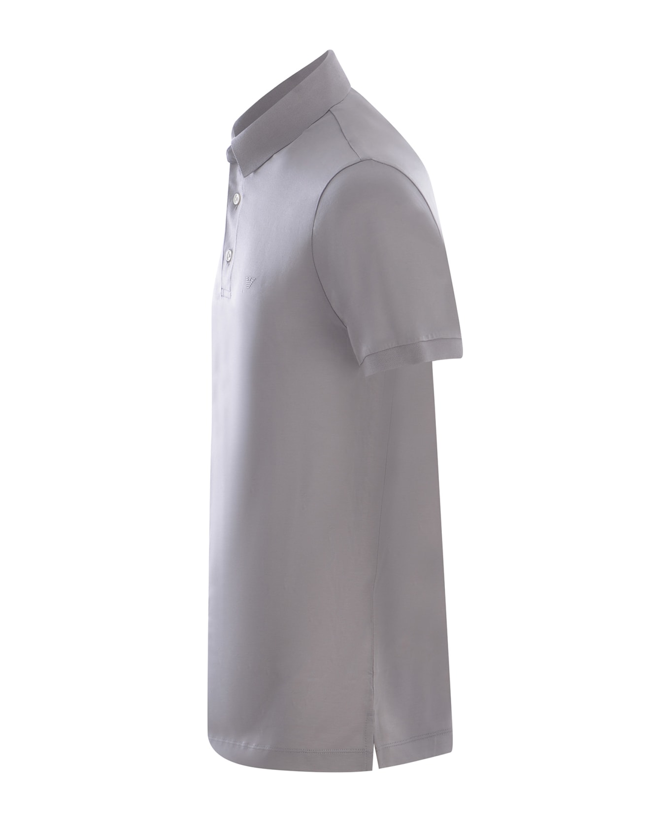 Emporio Armani Polo Shirt Emporio Armani Made Of Jersey - Grigio