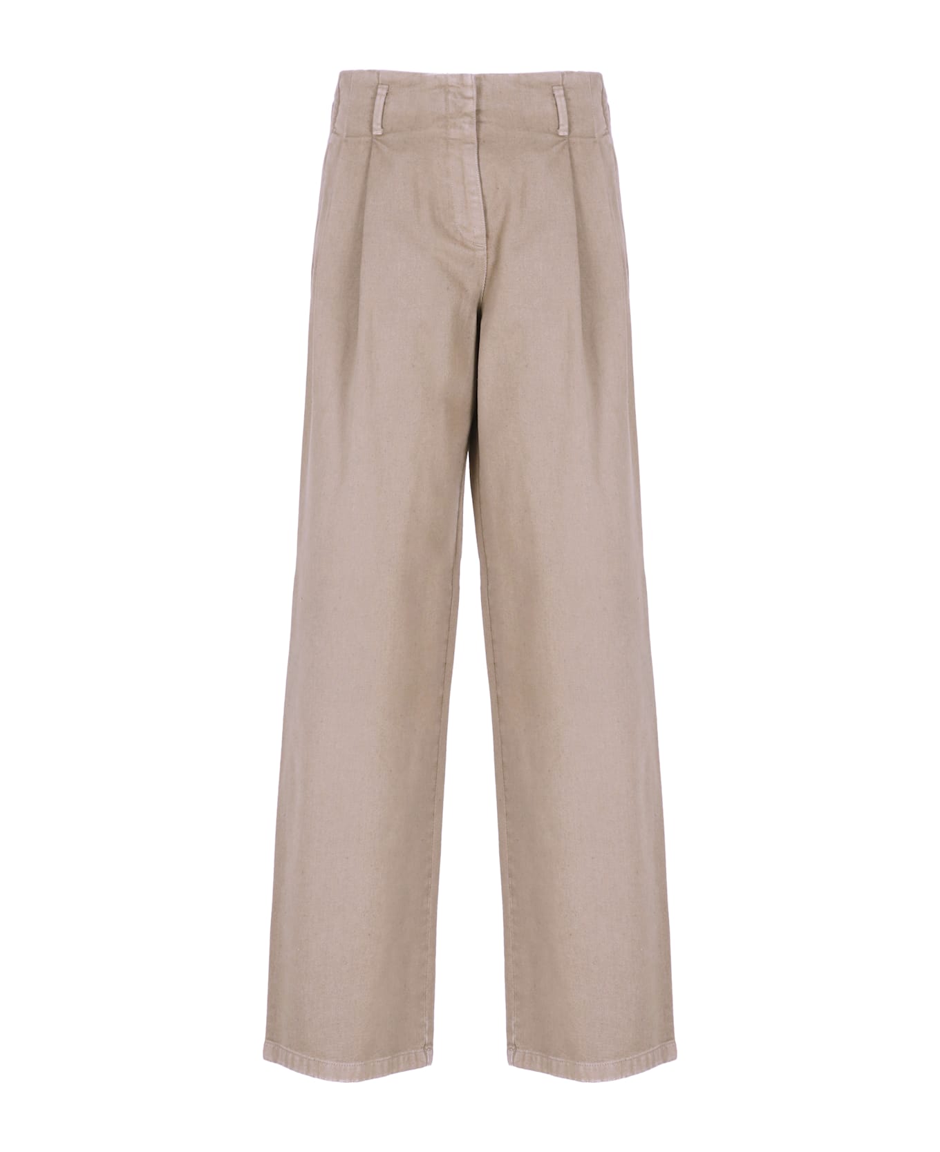 Golden Goose Cotton Pants - Beige