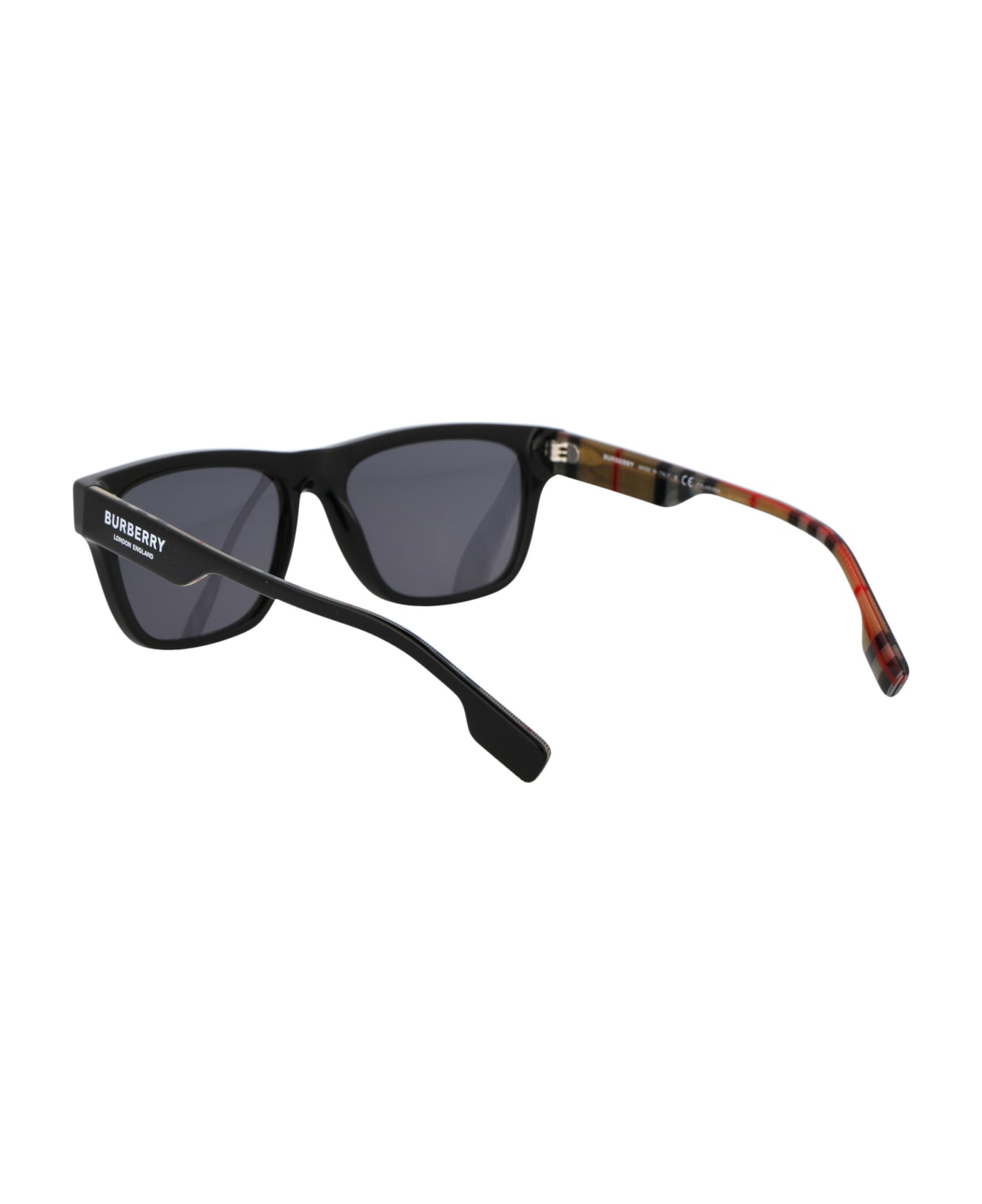 Burberry Eyewear 0be4293 Sunglasses - 377381 BLACK サングラス