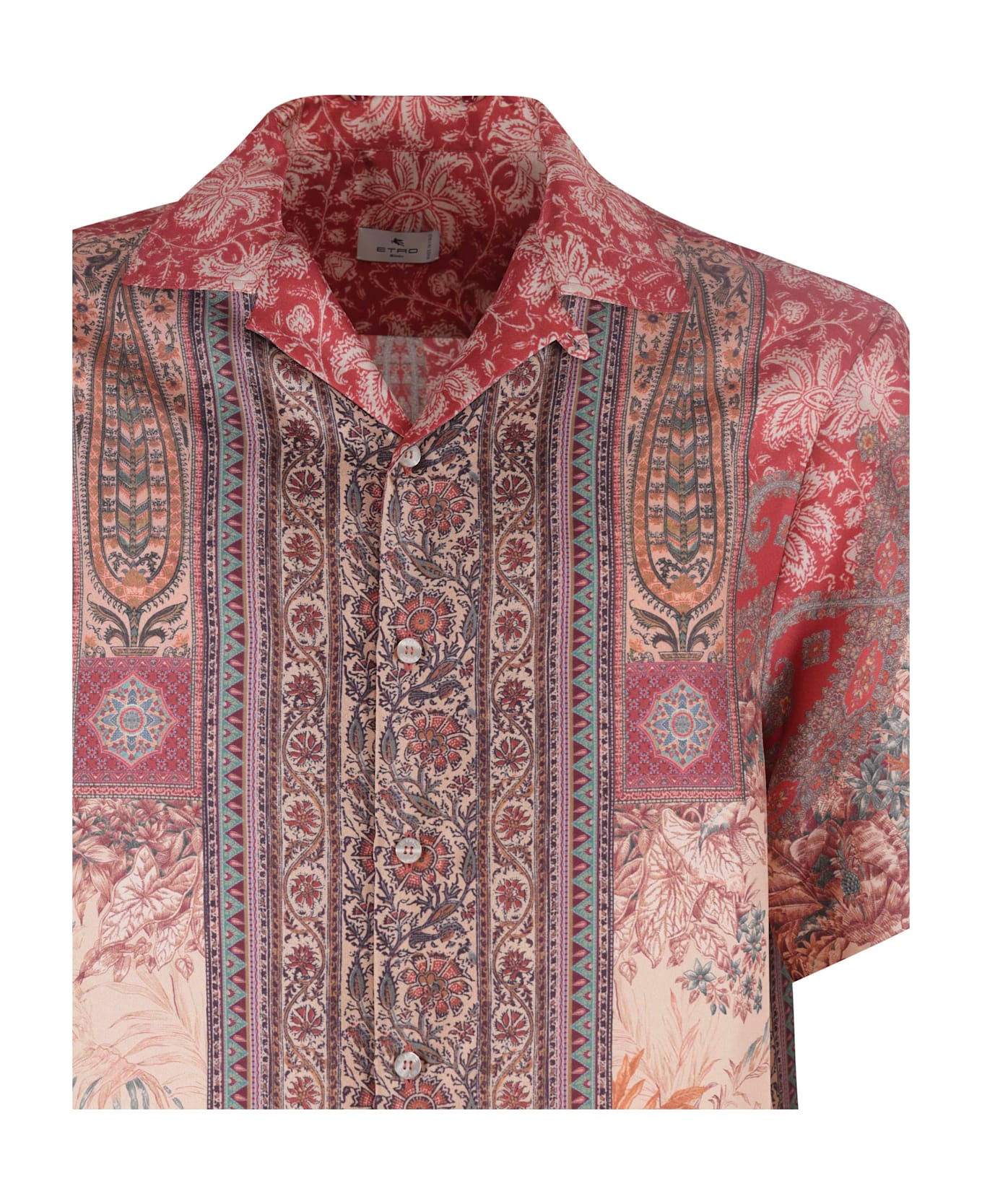 Etro Printed Silk Shirt - MultiColour