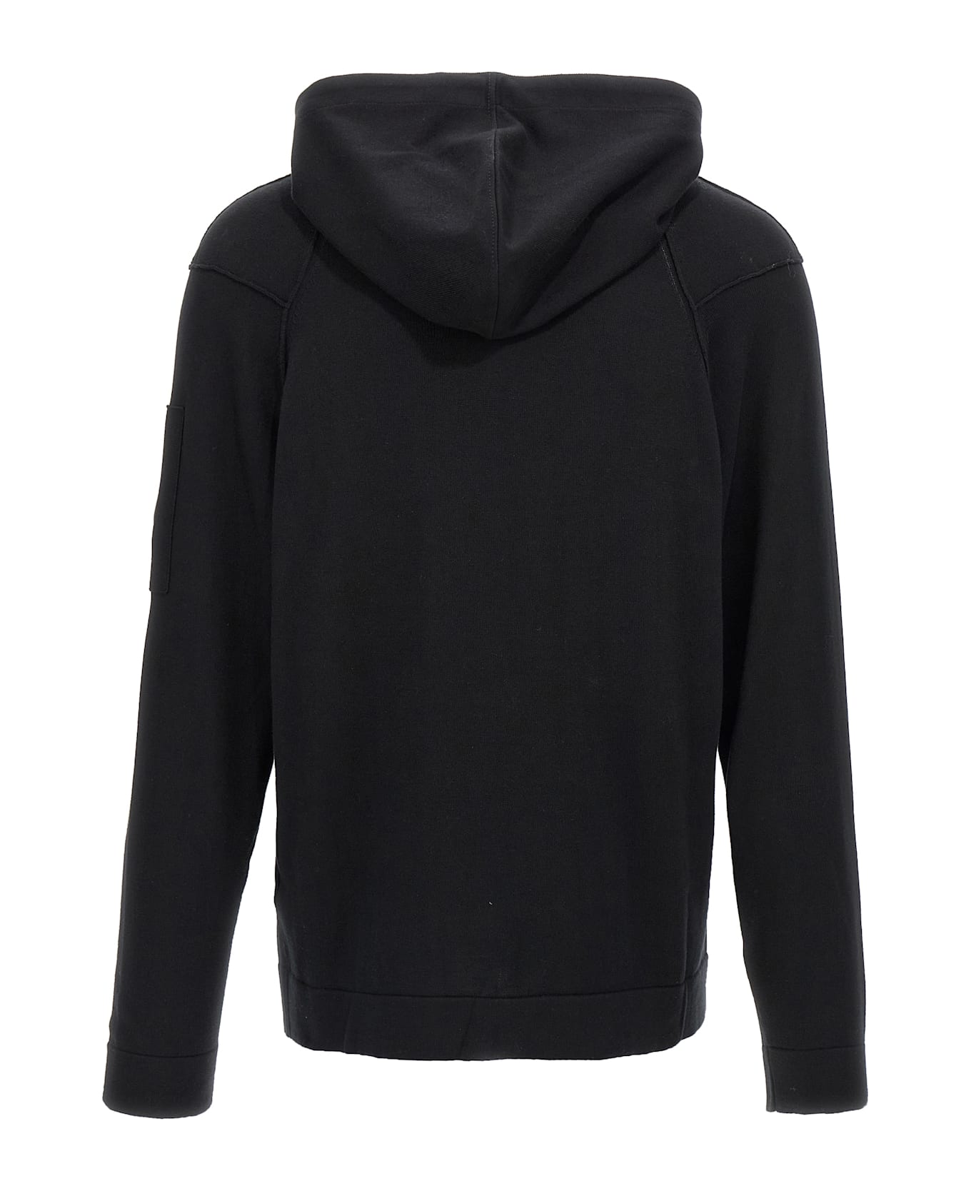 C.P. Company 
sea Island
 Hoodie - Black  