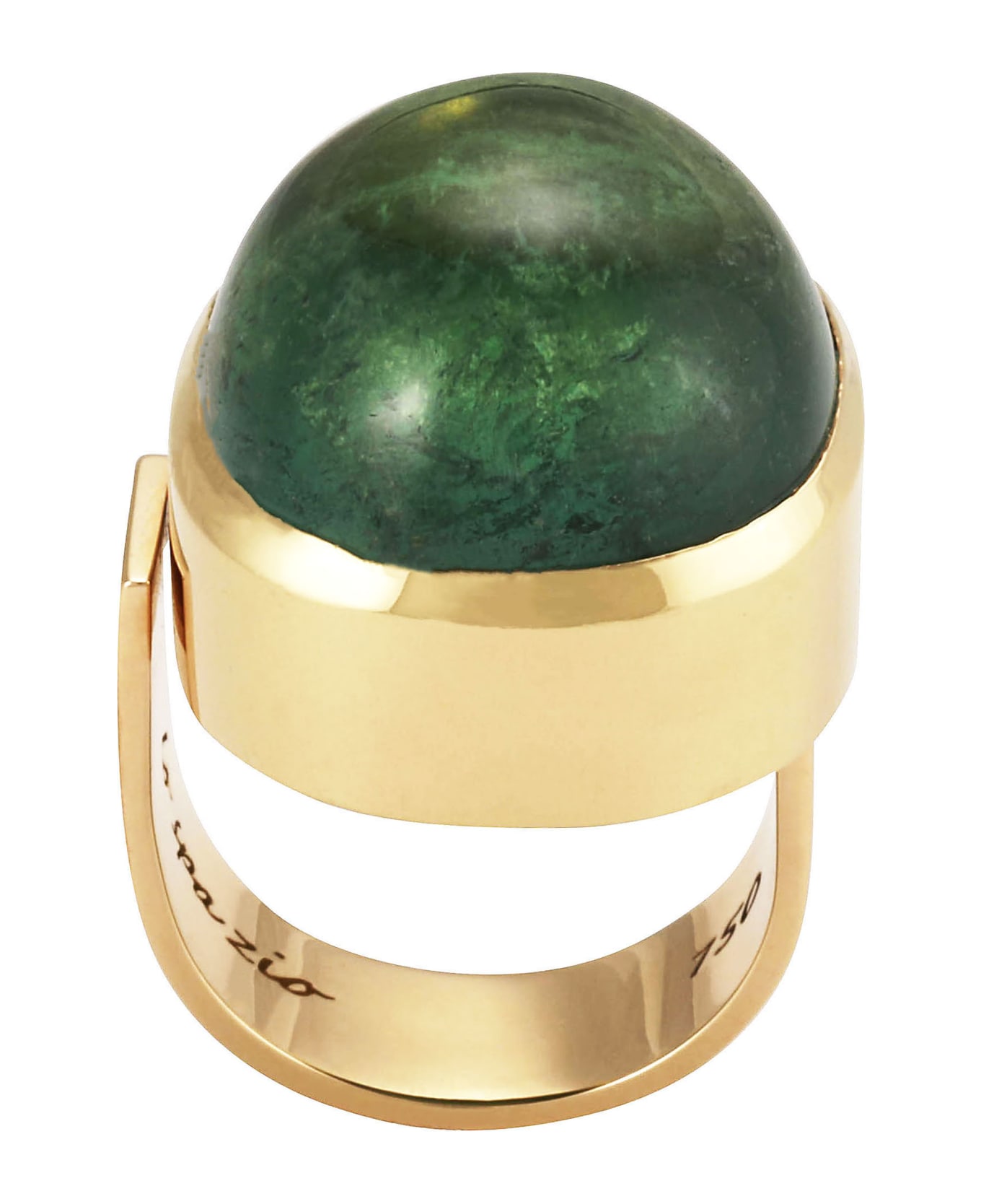 Lo Spazio Jewelry Lo Spazio Eden Rock Ring - Green