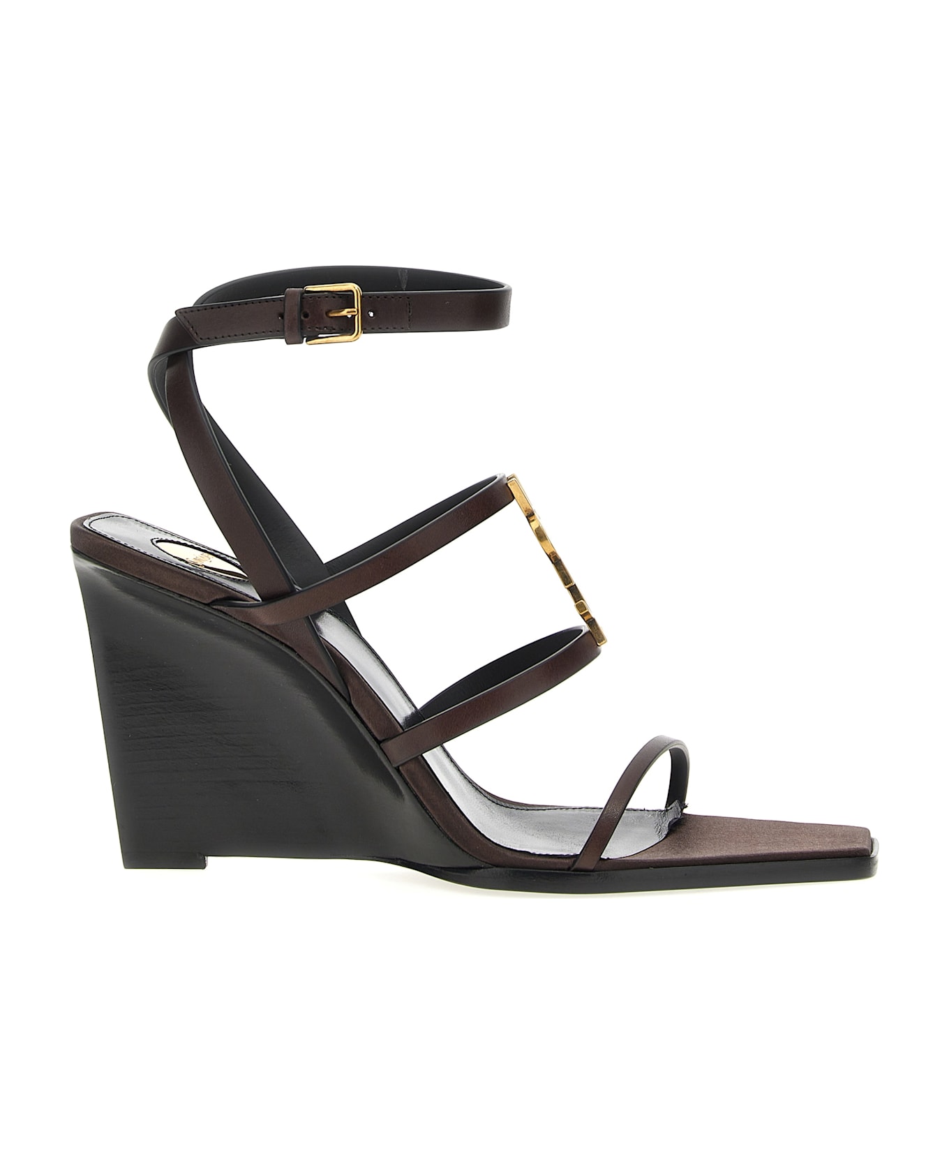 Saint Laurent 
cassandre
 Wedges - Brown