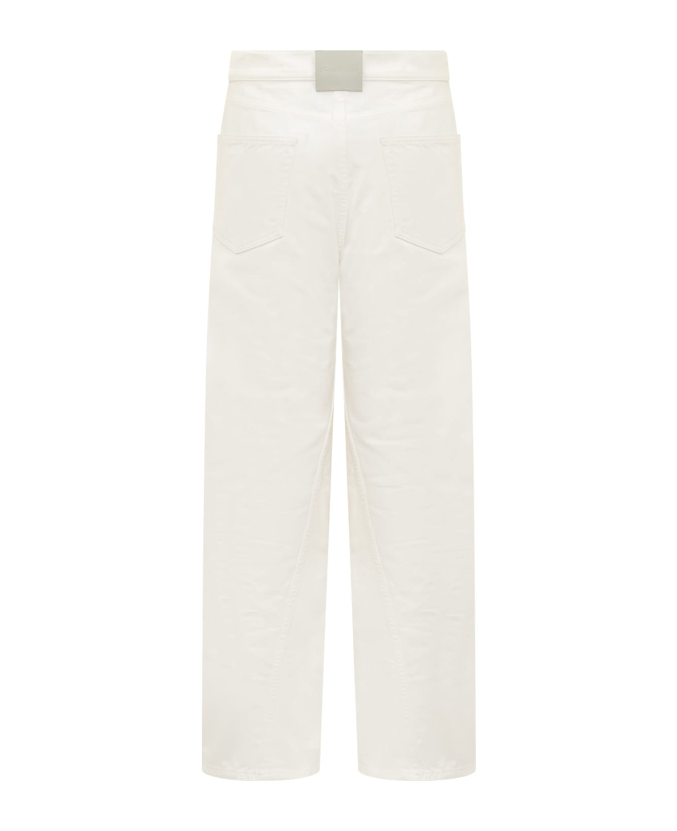 Lanvin Twisted Gaelle Trousers - OPTIC WHITE