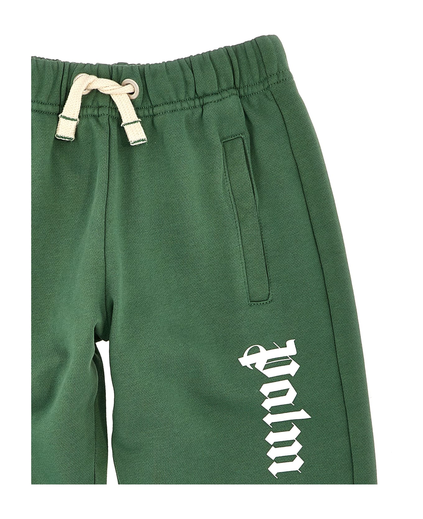 Palm Angels 'classic Overlogo' Joggers - Green ボトムス