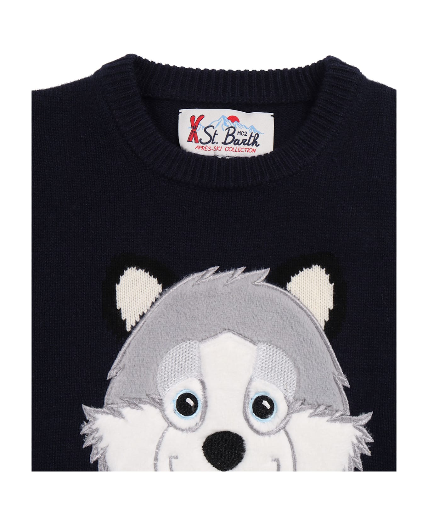 MC2 Saint Barth Douglas-trudi Wolf 61 Patch - BLUE